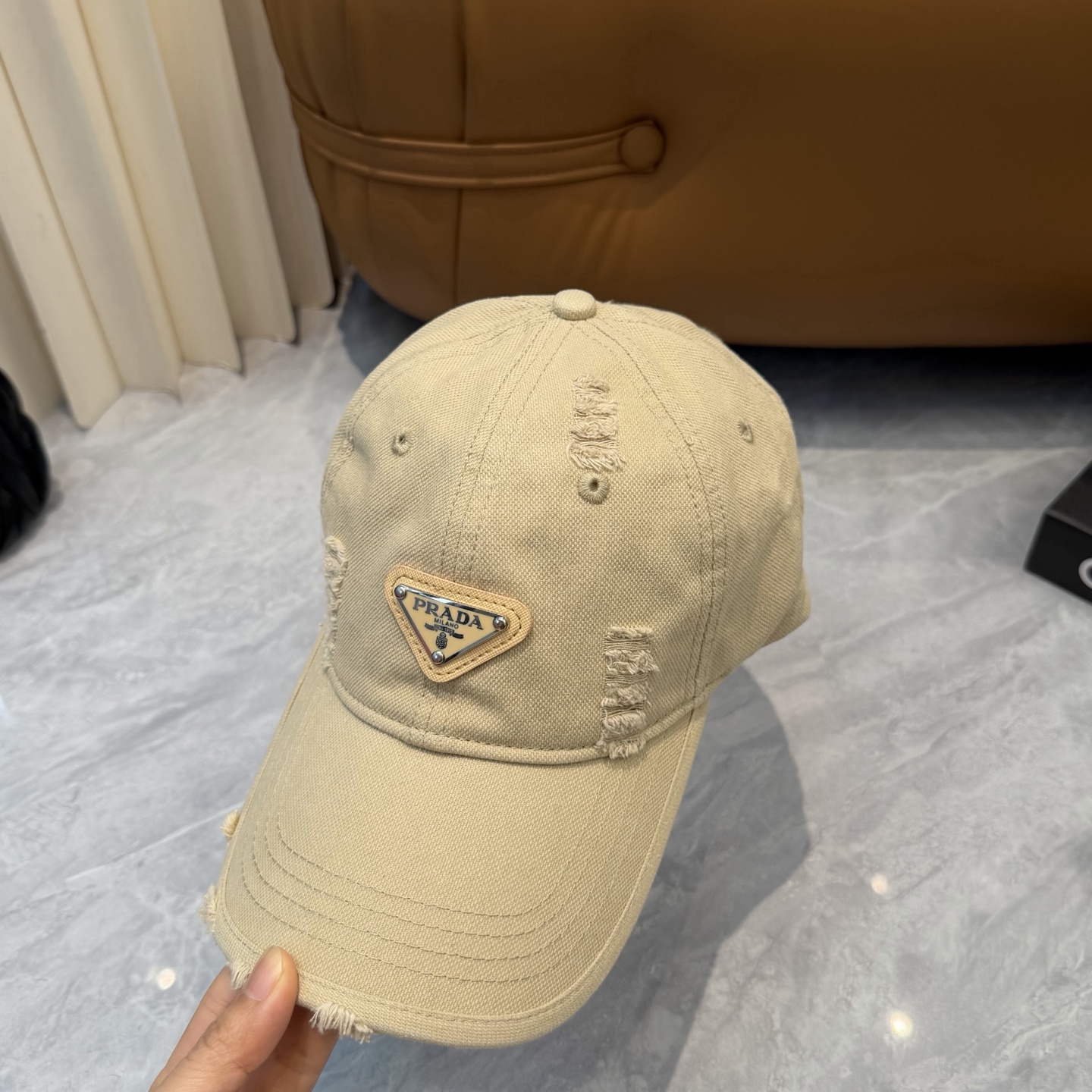 普拉达 Prada🆕新款个性棒球帽，高品质透气性巨佳，四季佩戴款高颜值时尚单品！男女同款
