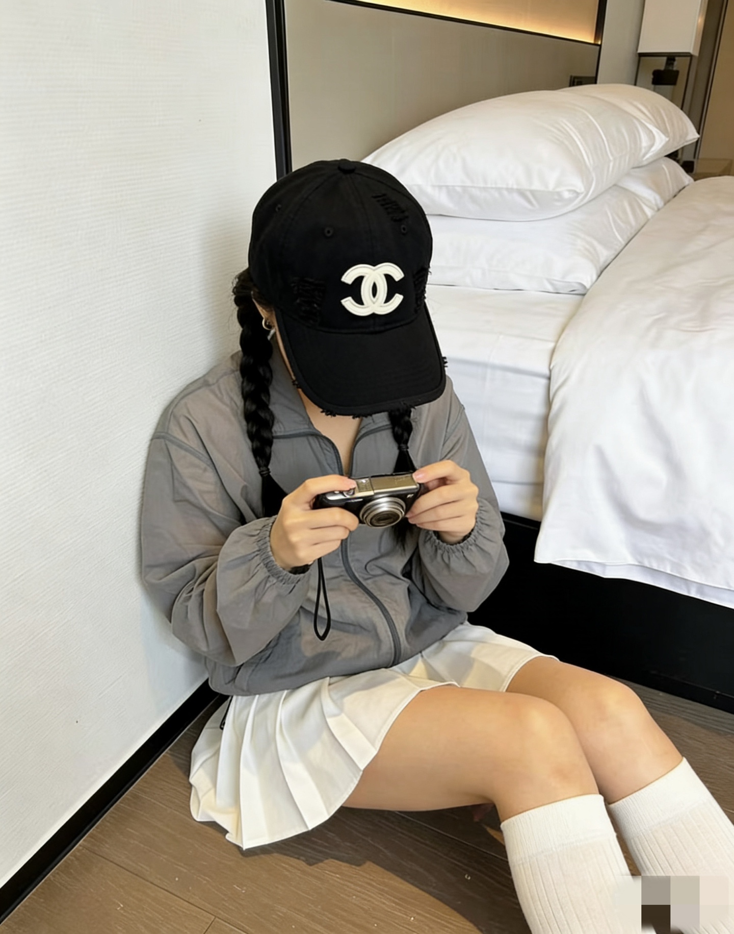 Chanel 香奈儿CHANEL 新品棒球帽，logo小香 简约，休闲设计 跑量新品