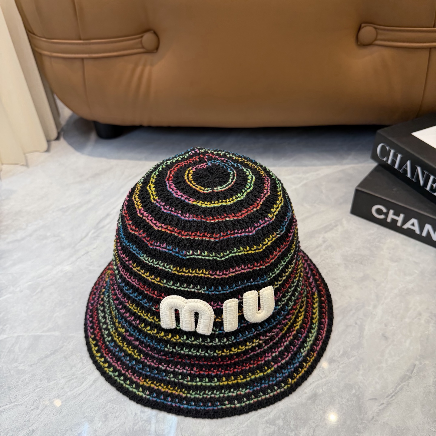 Miu Miu miumiu 谬针织盆帽 渔夫帽高密度制作 一顶 有品位的针织帽了~出街首选 帽型超美腻颜色妥妥