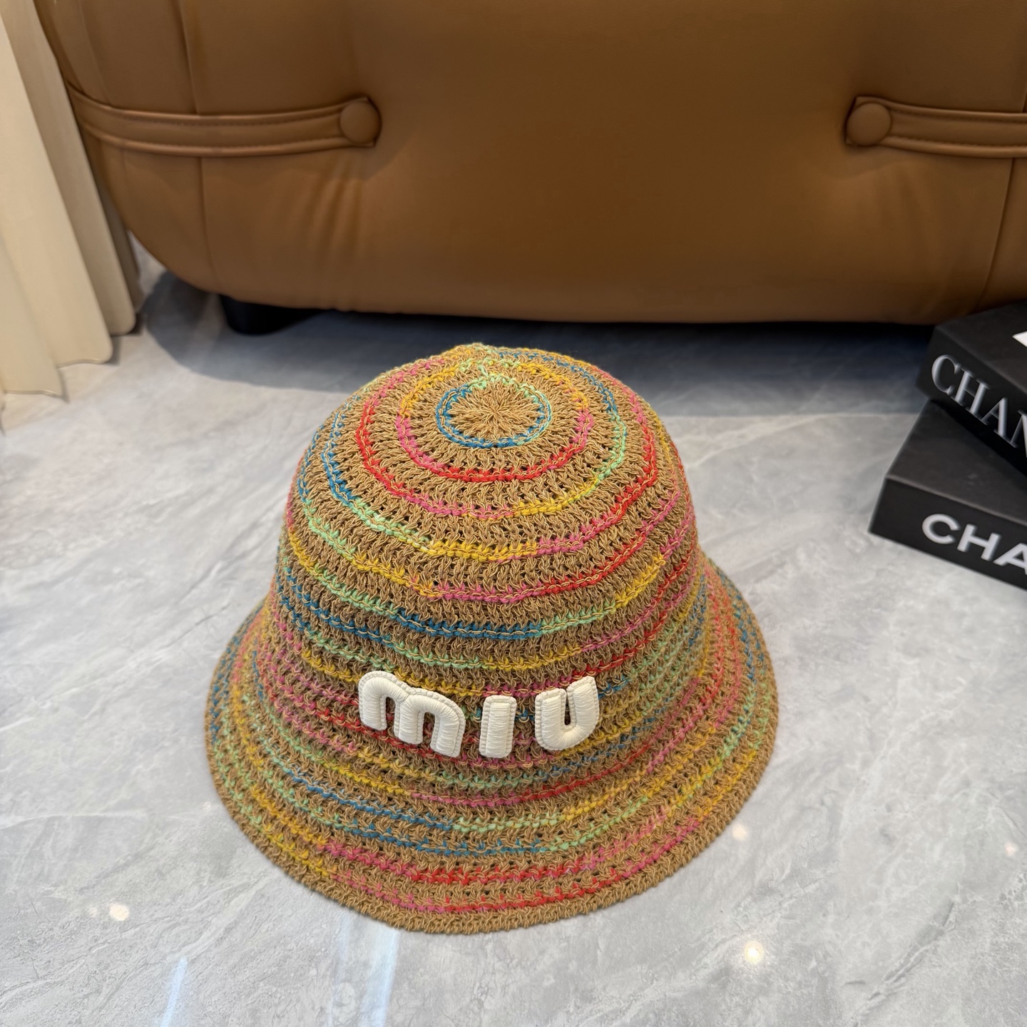 Miu Miu miumiu 谬针织盆帽 渔夫帽高密度制作 一顶 有品位的针织帽了~出街首选 帽型超美腻颜色妥妥