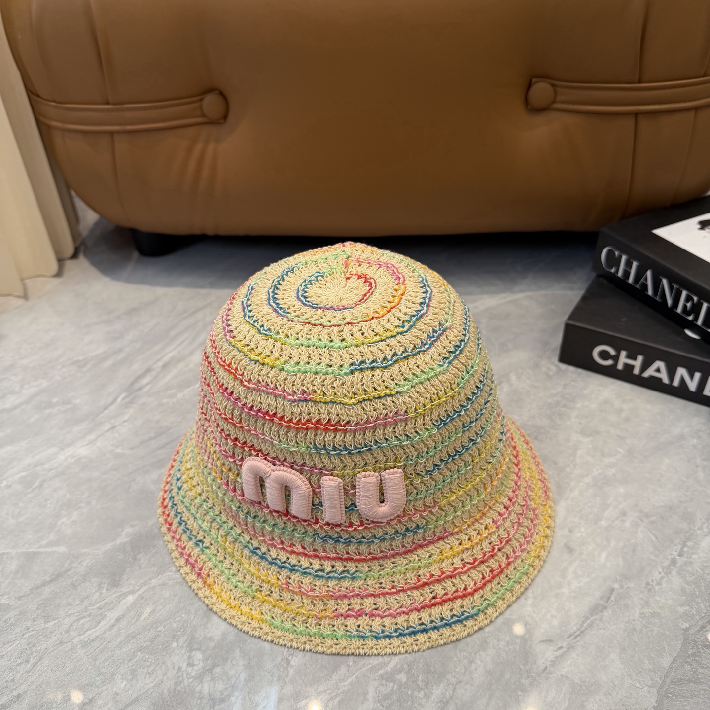 Miu Miu miumiu 谬针织盆帽 渔夫帽高密度制作 一顶 有品位的针织帽了~出街首选 帽型超美腻颜色妥妥