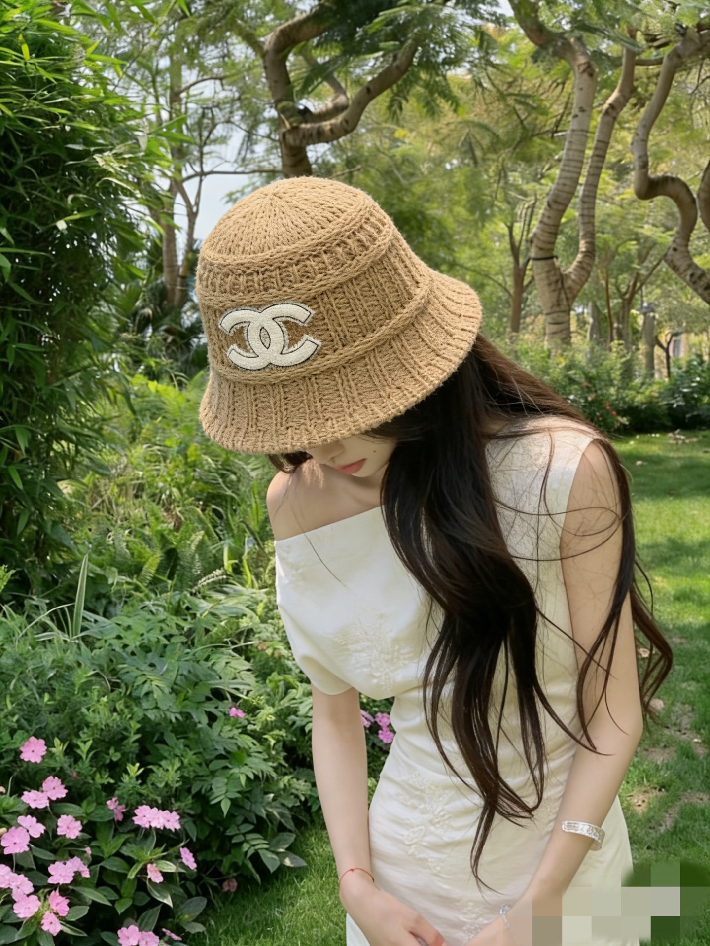 Chanel 香奈儿CHANEL 针织盆帽 渔夫帽高密度制作 一顶 有品位的针织帽了~出街首选 帽型超美腻颜色妥妥