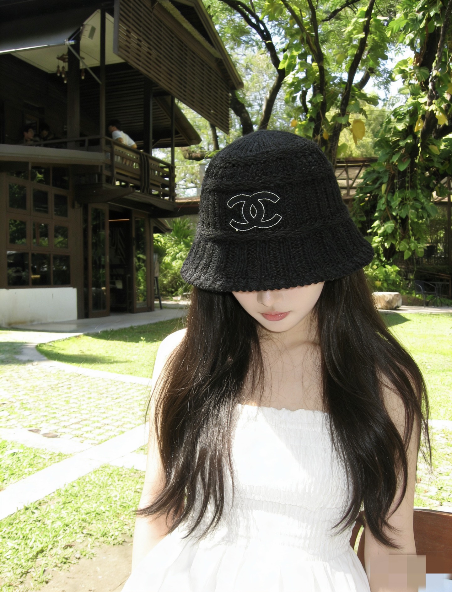 Chanel 香奈儿CHANEL 针织盆帽 渔夫帽高密度制作 一顶 有品位的针织帽了~出街首选 帽型超美腻颜色妥妥