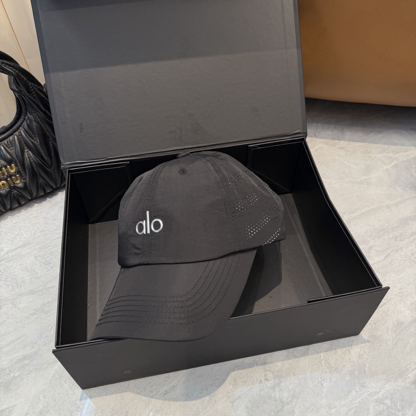 Unknown aIo 新款多巴胺速干色系简约棒球帽