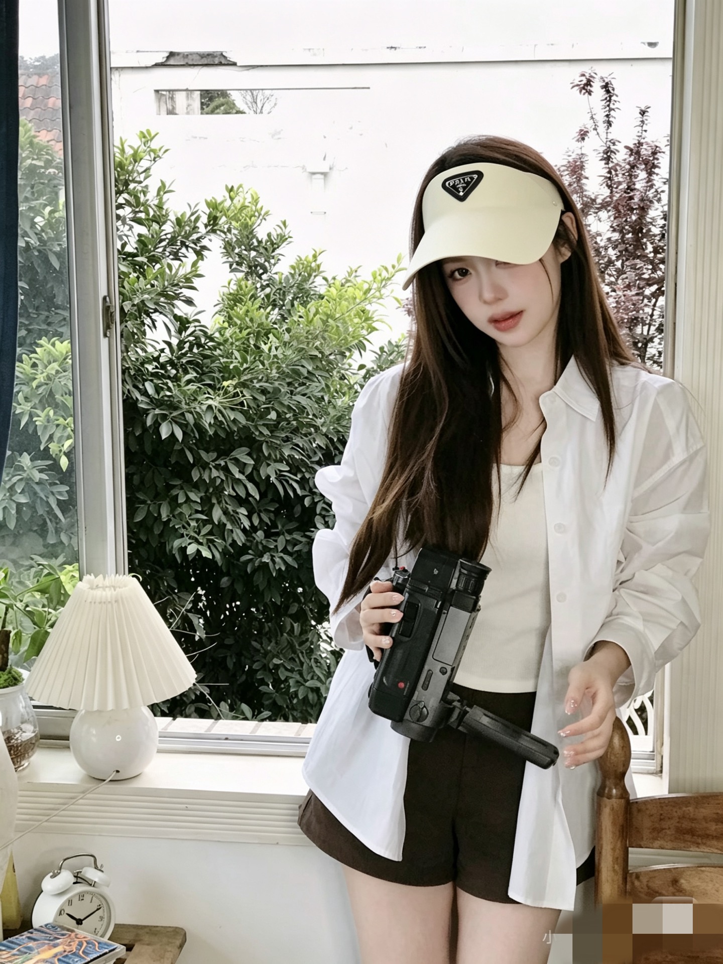 💛配防尘袋 【PRADA普拉达】2026新款无痕冰丝遮阳帽空顶帽，🔆遮阳百搭～休闲出街神器