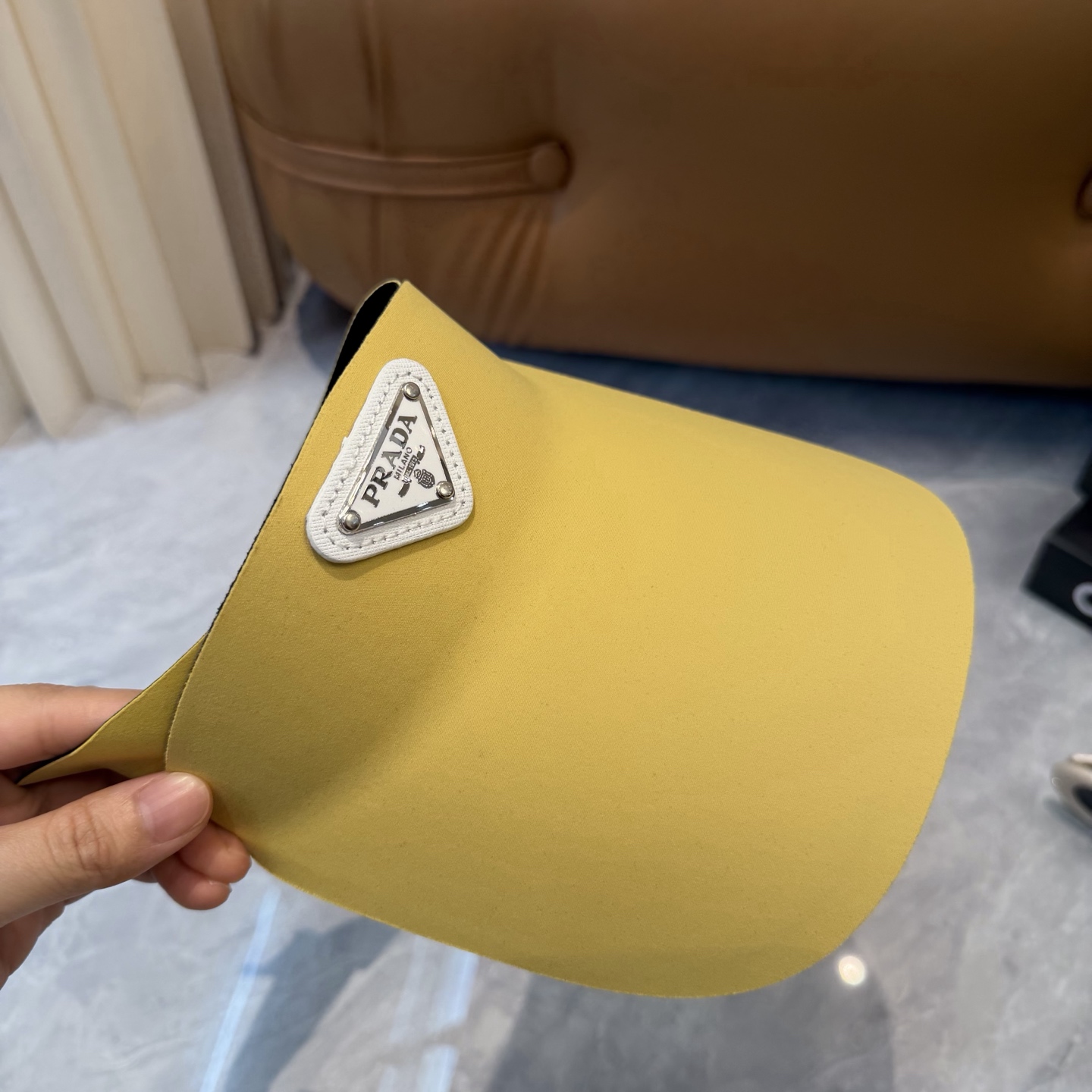 💛配防尘袋 【PRADA普拉达】2026新款无痕冰丝遮阳帽空顶帽，🔆遮阳百搭～休闲出街神器