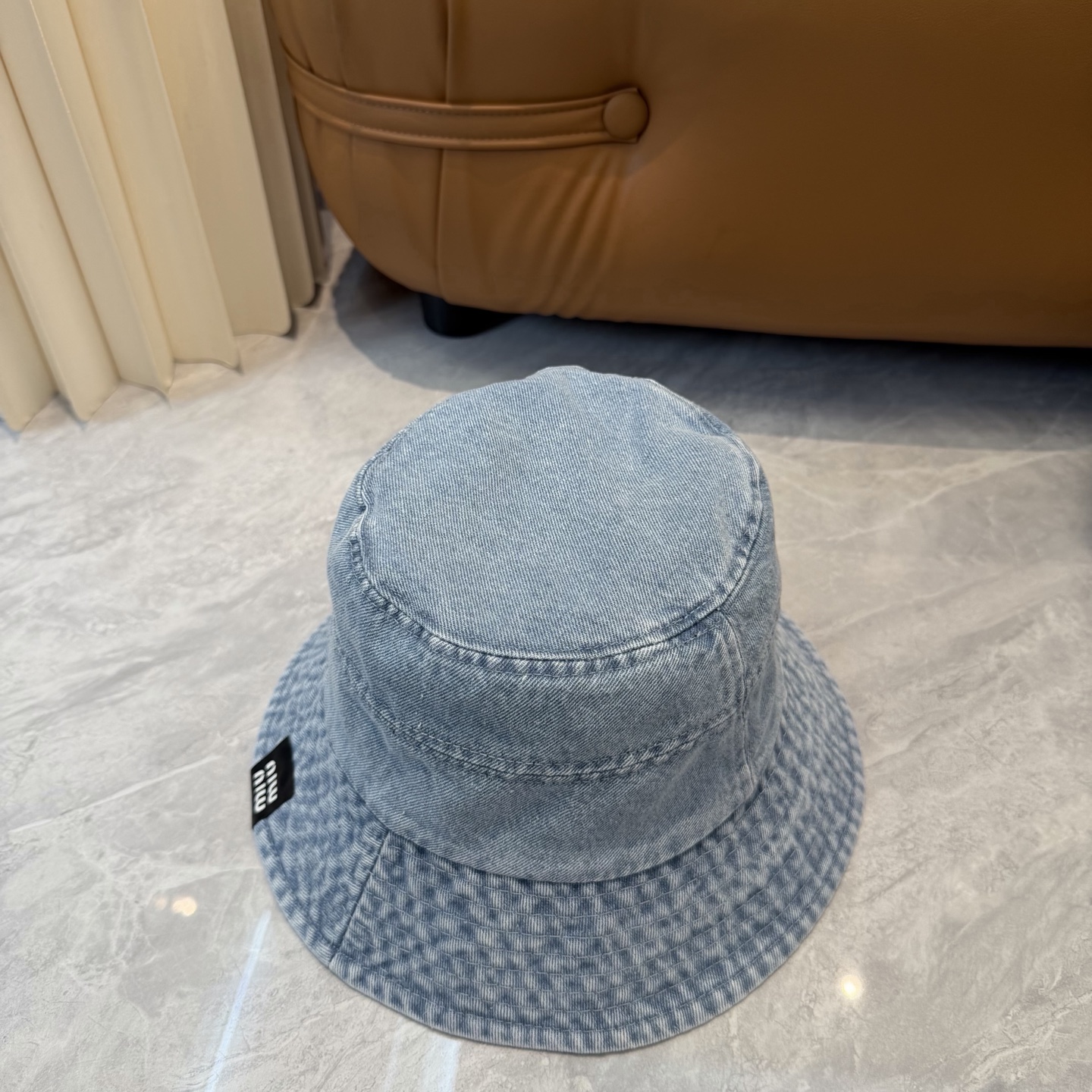 【Miumiu缪缪】新款牛仔订单款渔夫帽，大牌款超好搭配，赶紧入手！