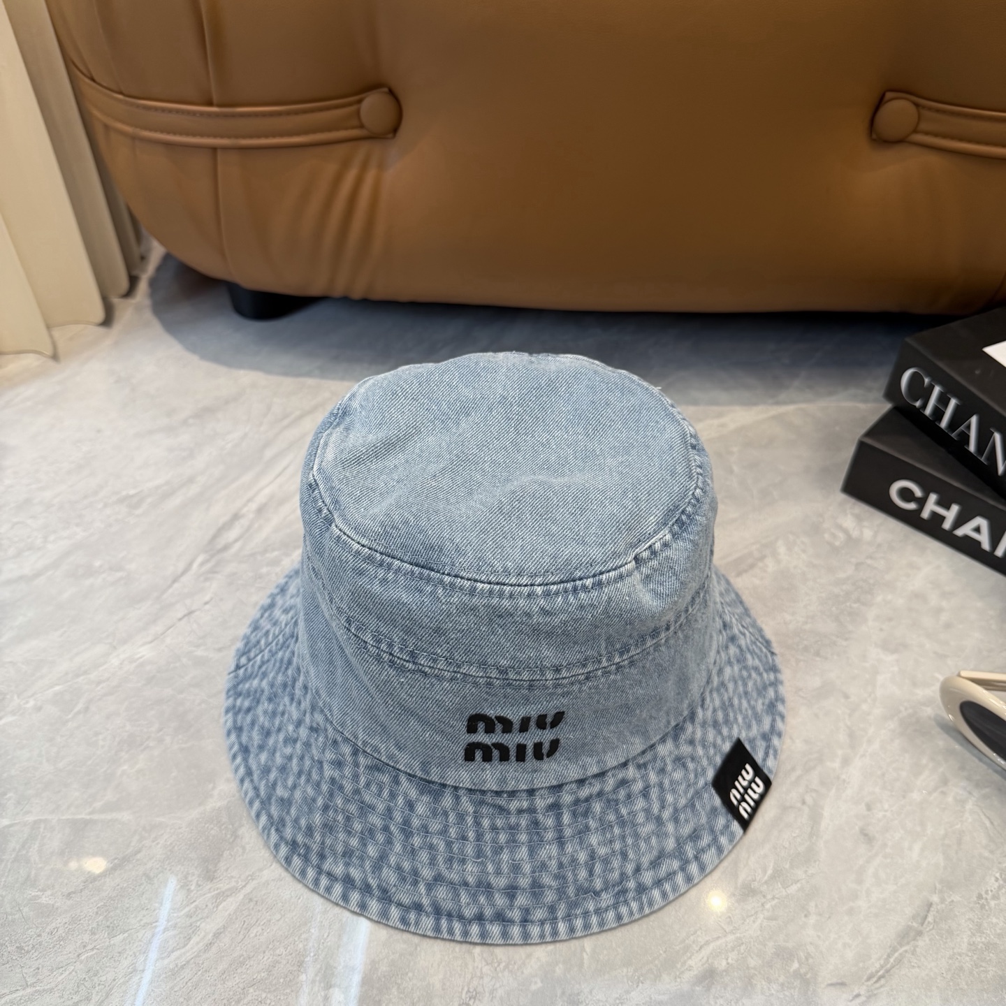 【Miumiu缪缪】新款牛仔订单款渔夫帽，大牌款超好搭配，赶紧入手！