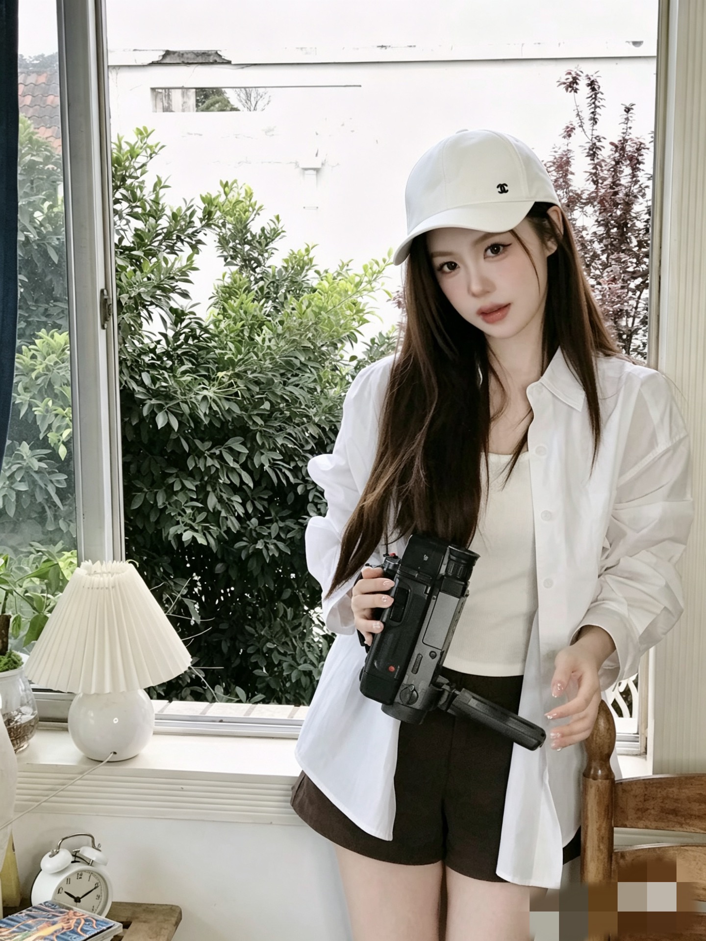 新款香奈儿Chanel新款高版本棒球帽，经典的棒球帽版型，适合多种场合佩戴，无论是搭配休闲装还是运动装，