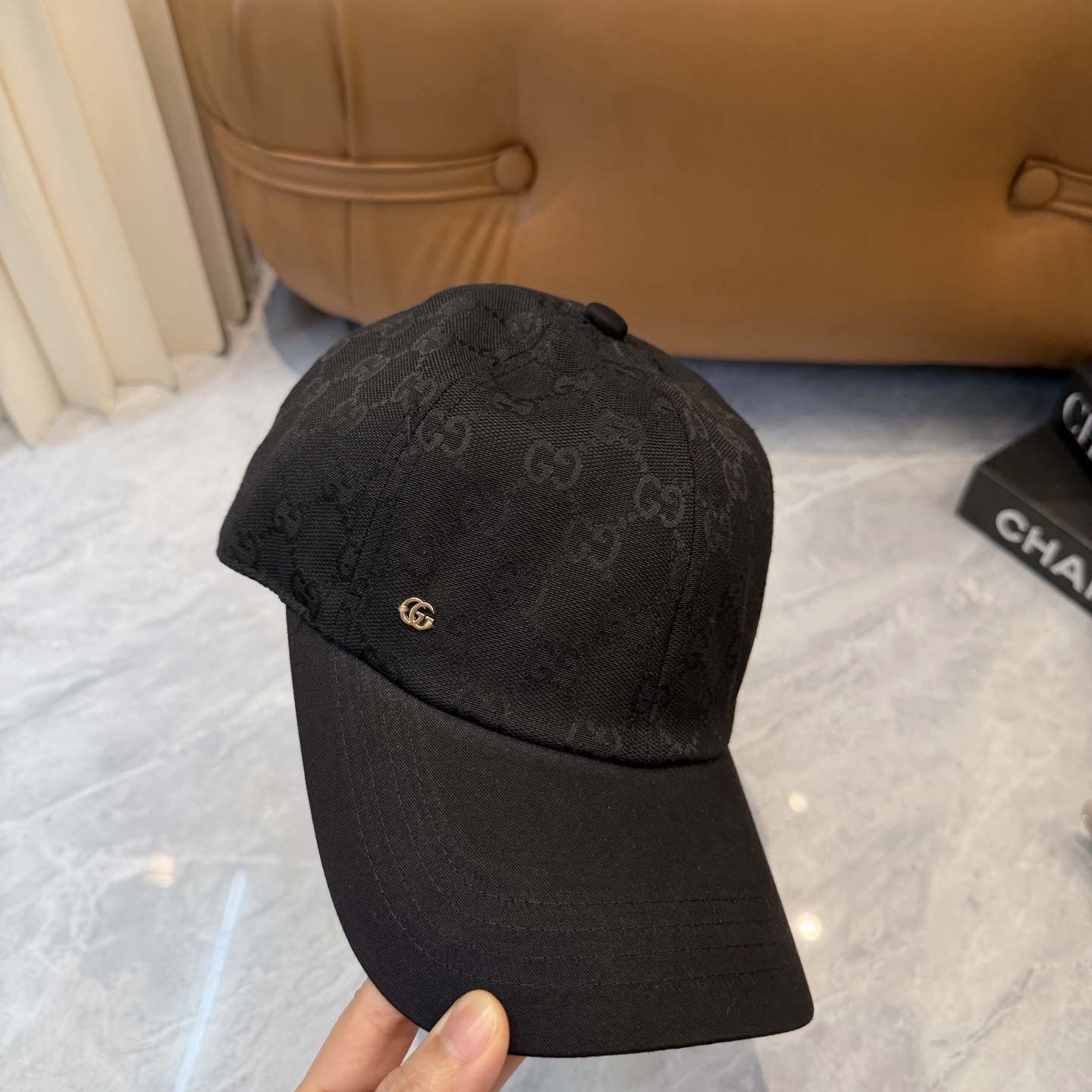 官网新款出货配包装布袋，Gucci古奇最新款原单棒球帽， 专柜1:1开模订制，完美对花，轻盈透气！基础头