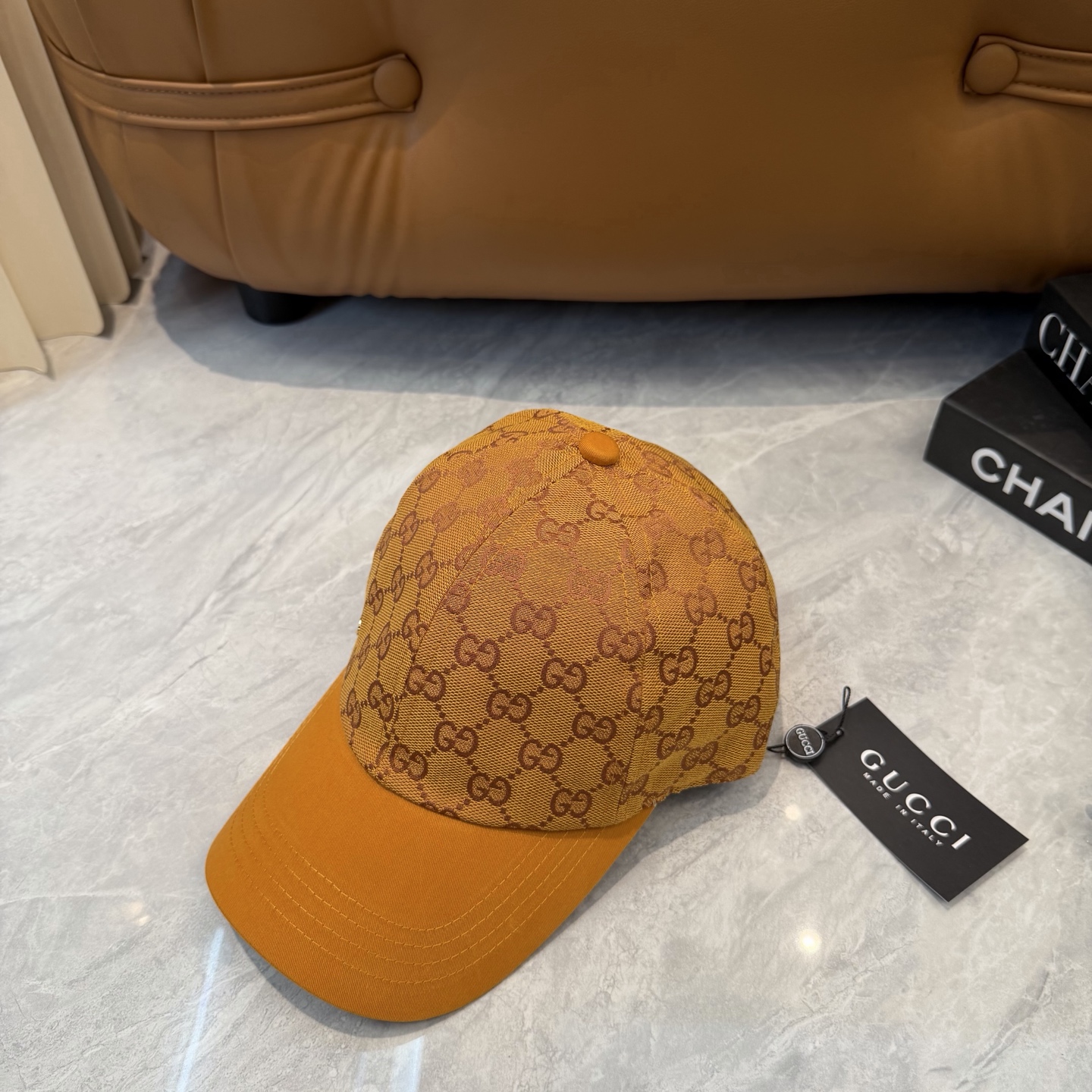 官网新款出货配包装布袋，Gucci古奇最新款原单棒球帽， 专柜1:1开模订制，完美对花，轻盈透气！基础头