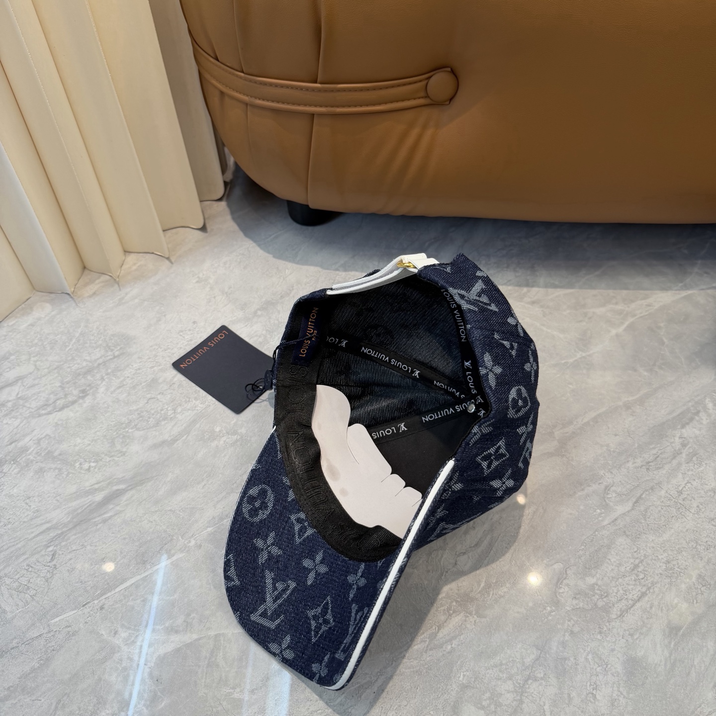 LV路易威登官网同步高版本 新款牛仔棒球帽🧢火爆技术升级，满印logo经典牛仔风街头风十足更符合现在时尚