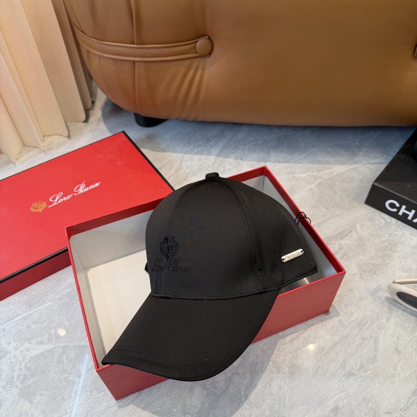 Loro Piana(诺悠翩雅) 专柜新款高版本棒球帽，大牌同步，超好出货！颜色做的太特别了～闭眼入 全