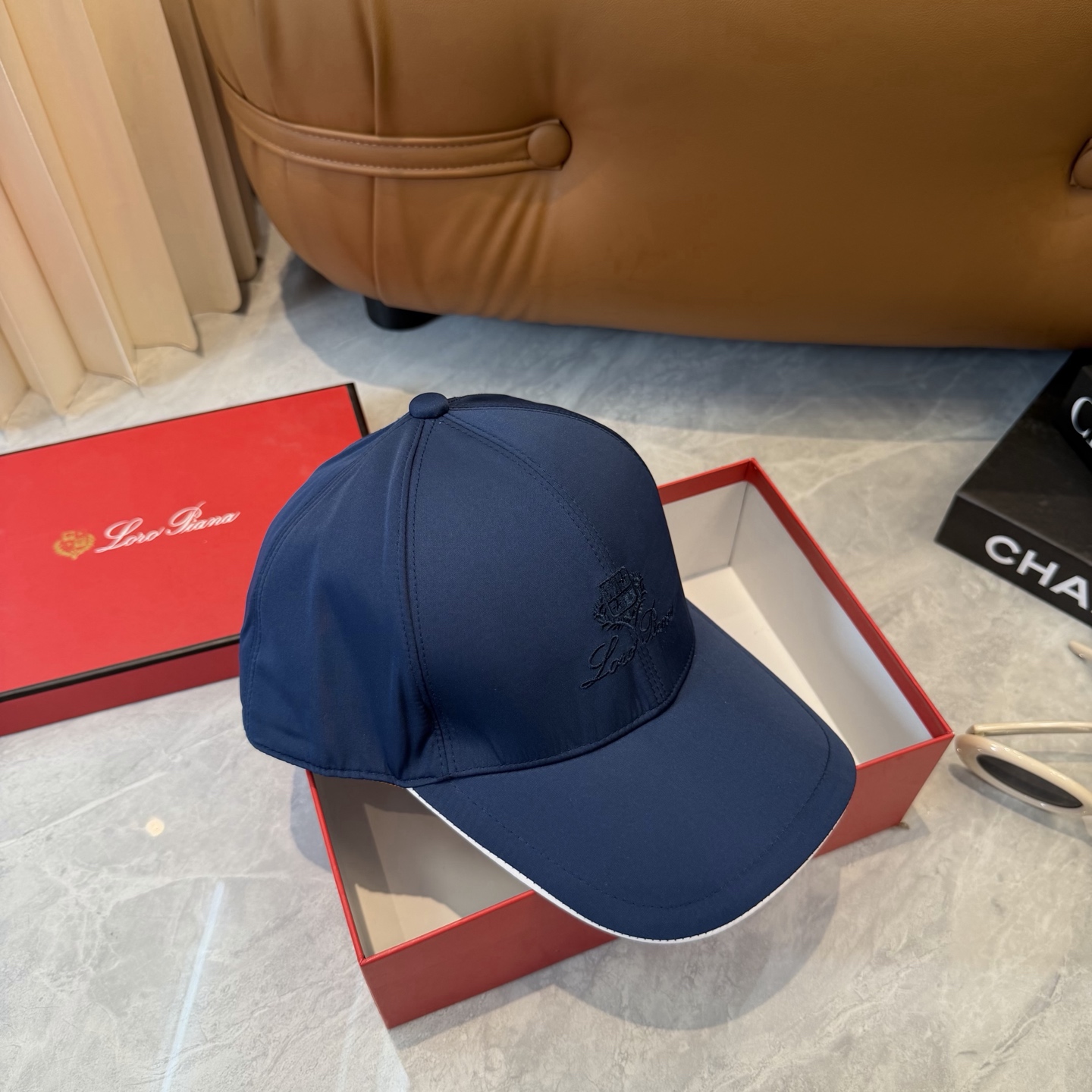 Loro Piana(诺悠翩雅) 专柜新款高版本棒球帽，大牌同步，超好出货！颜色做的太特别了～闭眼入 全