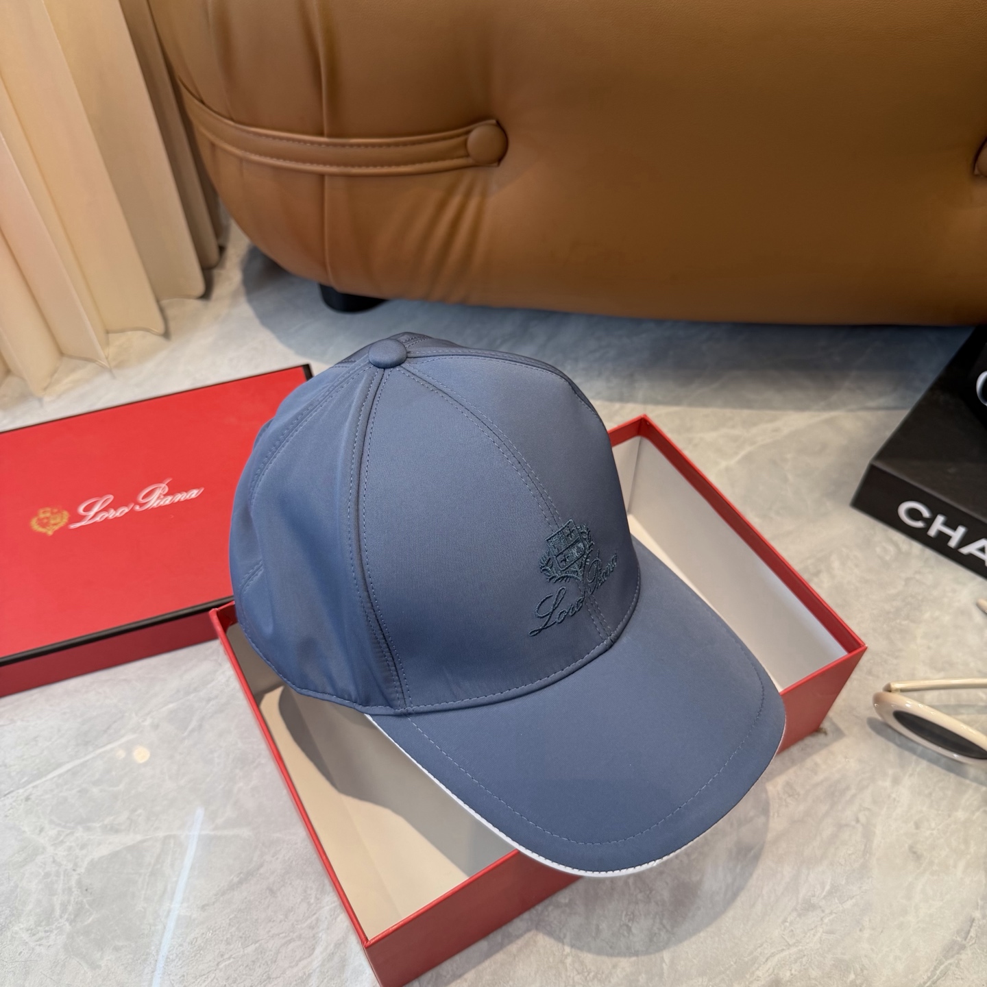 Loro Piana(诺悠翩雅) 专柜新款高版本棒球帽，大牌同步，超好出货！颜色做的太特别了～闭眼入 全