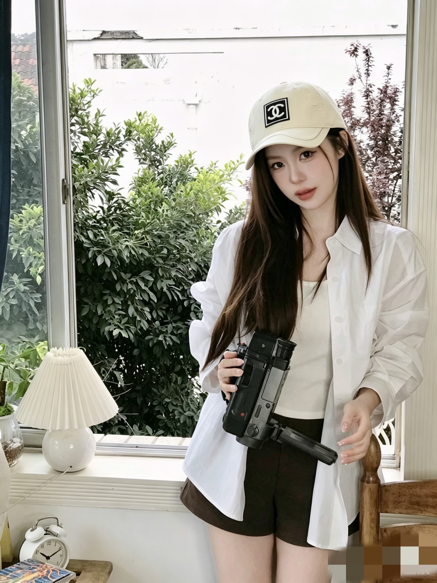 【CHANEL香奈儿】春夏新款简约小香logo棒球帽，新款出货，大牌款超好搭配，赶紧入手！