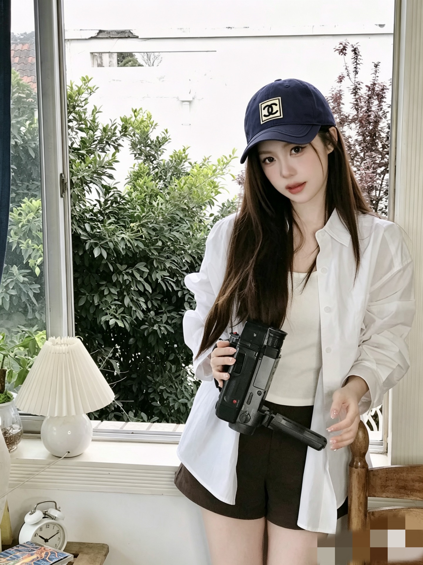 【CHANEL香奈儿】春夏新款简约小香logo棒球帽，新款出货，大牌款超好搭配，赶紧入手！