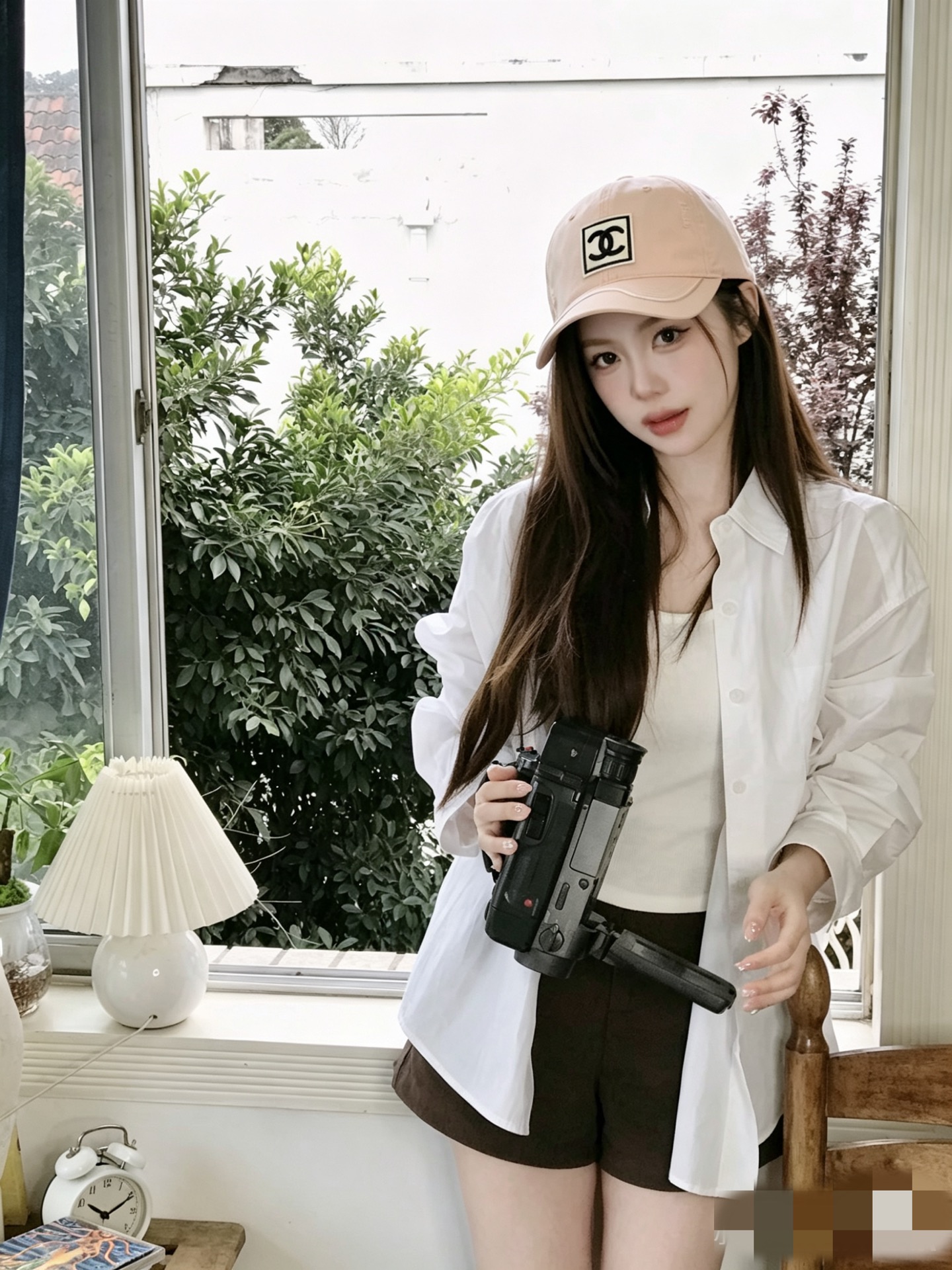 【CHANEL香奈儿】春夏新款简约小香logo棒球帽，新款出货，大牌款超好搭配，赶紧入手！