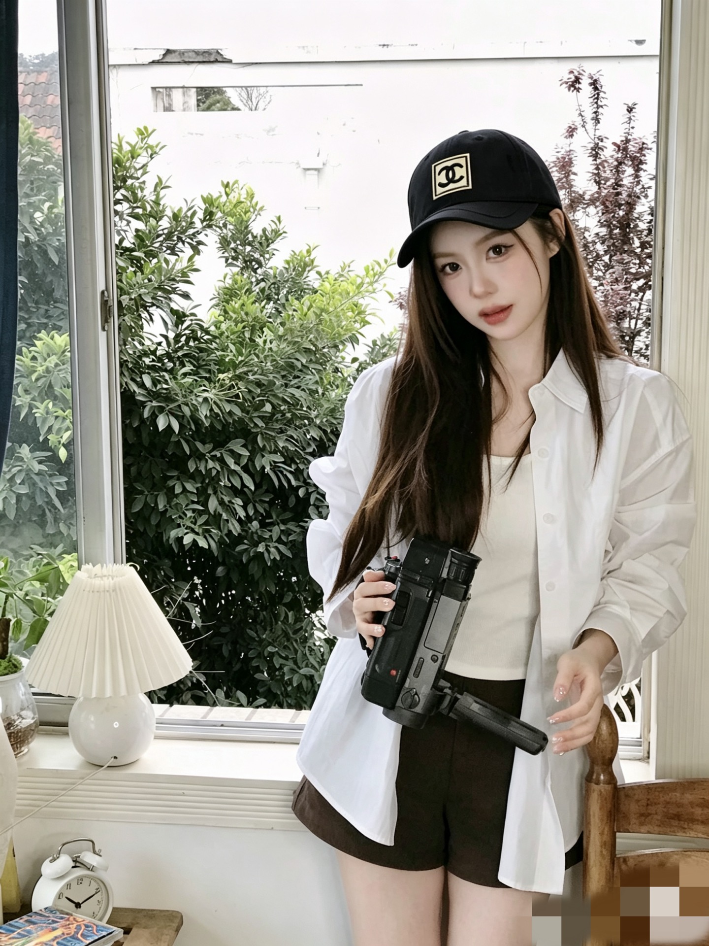 【CHANEL香奈儿】春夏新款简约小香logo棒球帽，新款出货，大牌款超好搭配，赶紧入手！