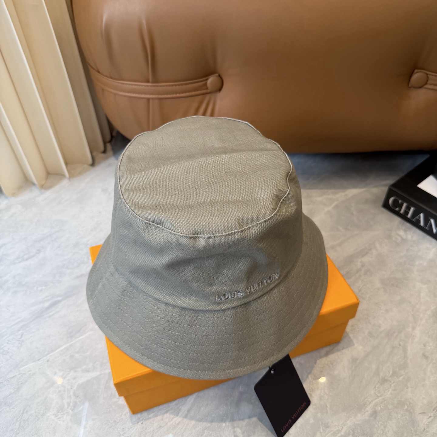 Louis Vuitton LV 路易威登 渔夫帽，刺绣logo