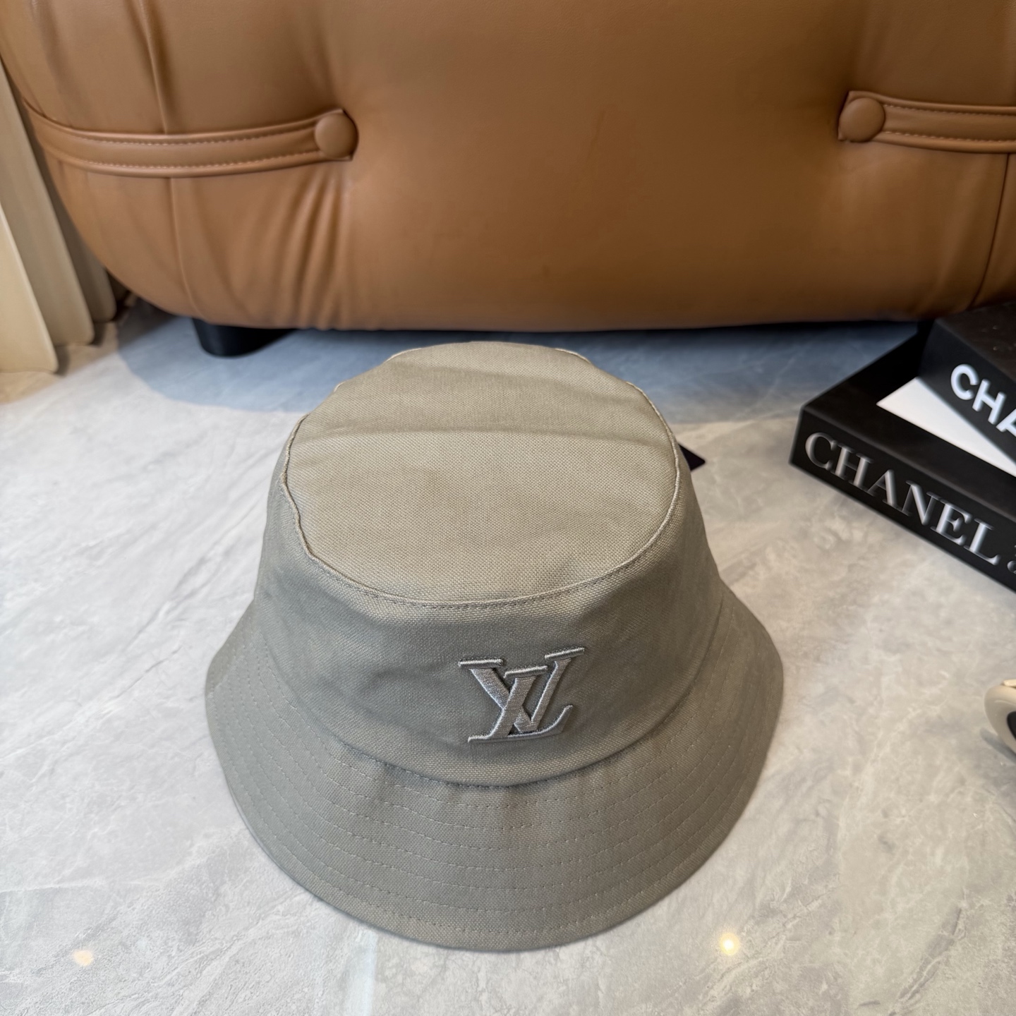 Louis Vuitton LV 路易威登 渔夫帽，刺绣logo