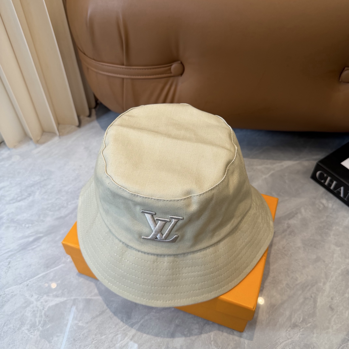 Louis Vuitton LV 路易威登 渔夫帽，刺绣logo