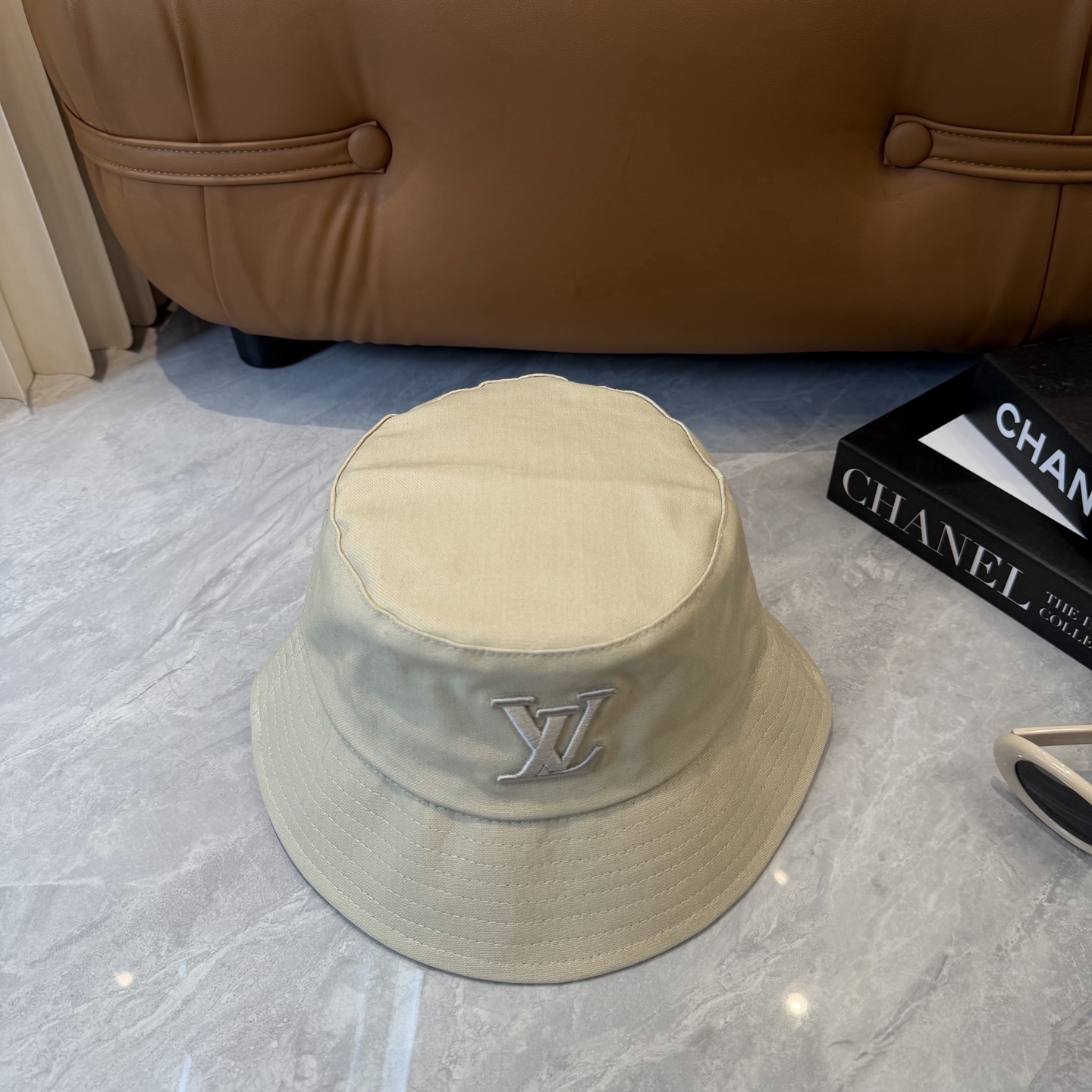Louis Vuitton LV 路易威登 渔夫帽，刺绣logo