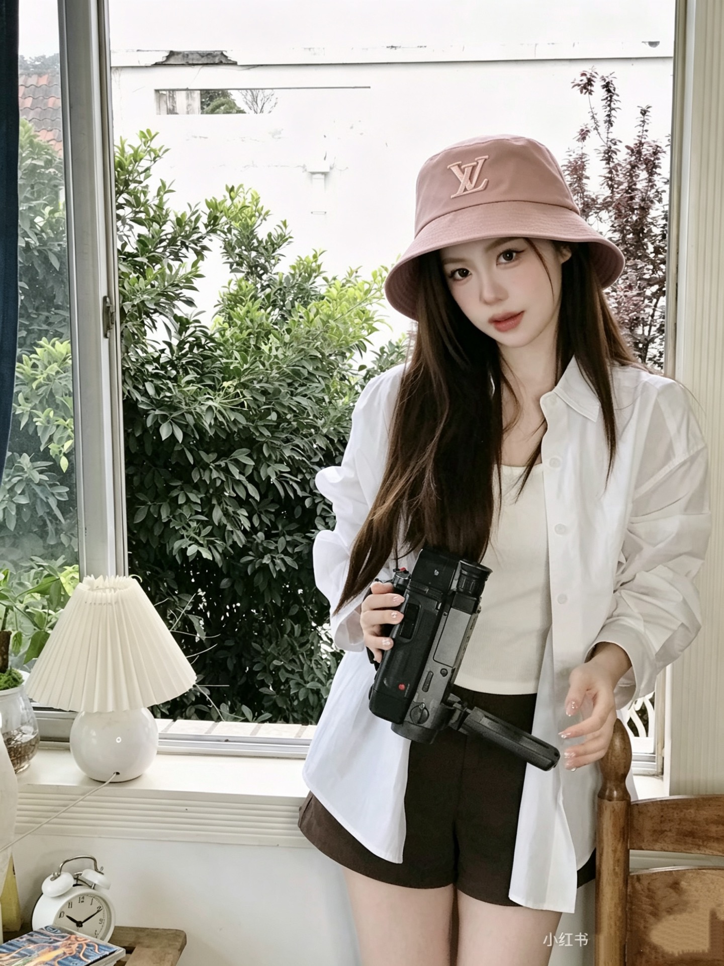 Louis Vuitton LV 路易威登 渔夫帽，刺绣logo