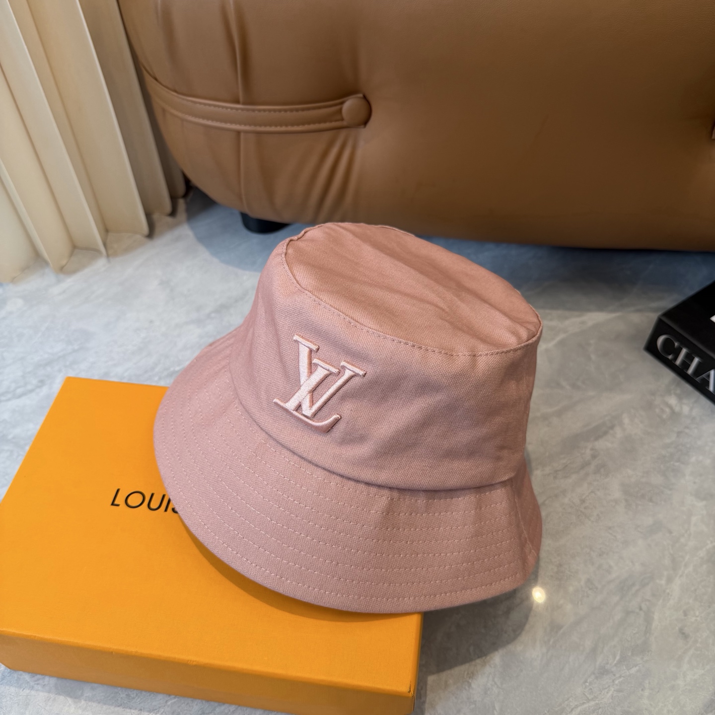 Louis Vuitton LV 路易威登 渔夫帽，刺绣logo