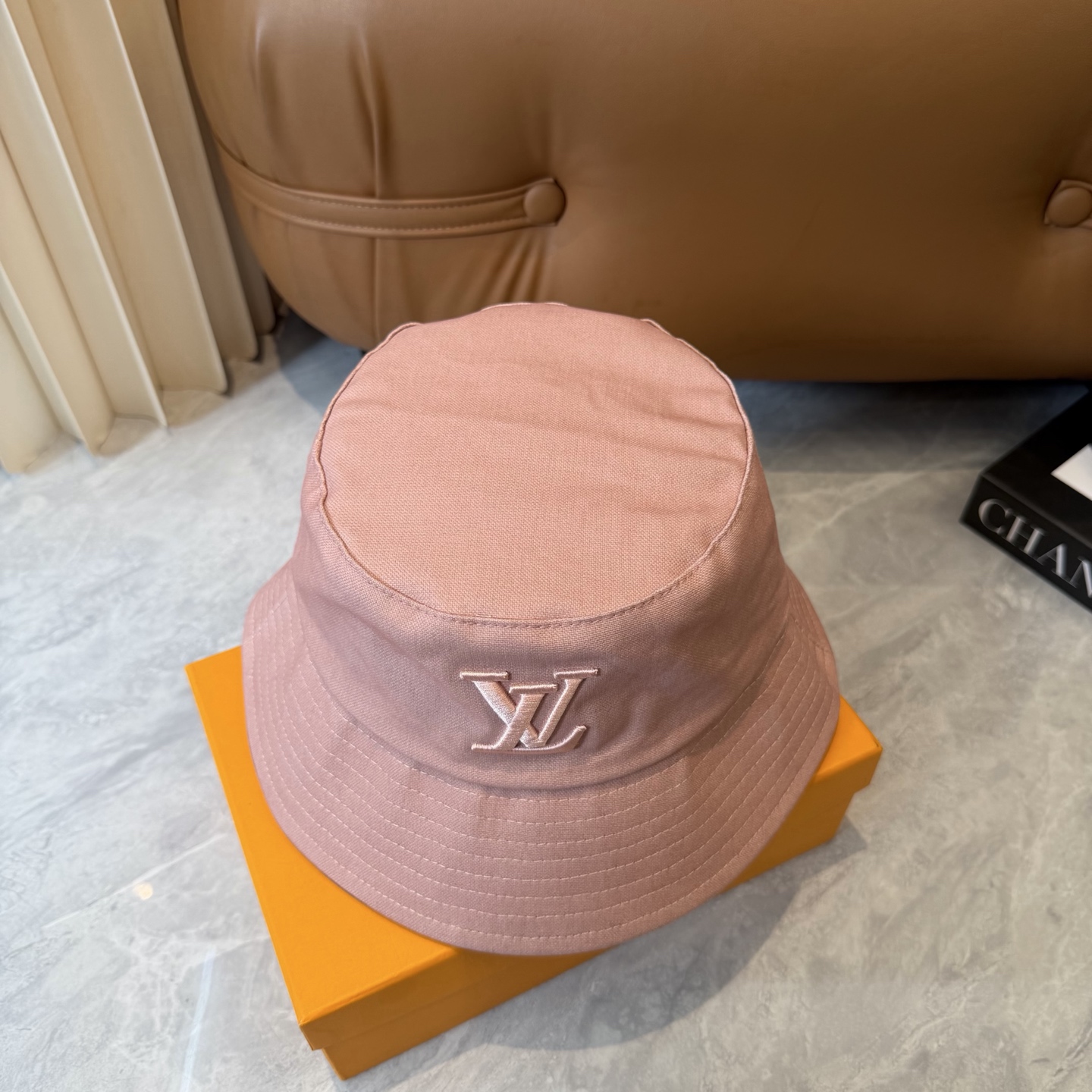 Louis Vuitton LV 路易威登 渔夫帽，刺绣logo