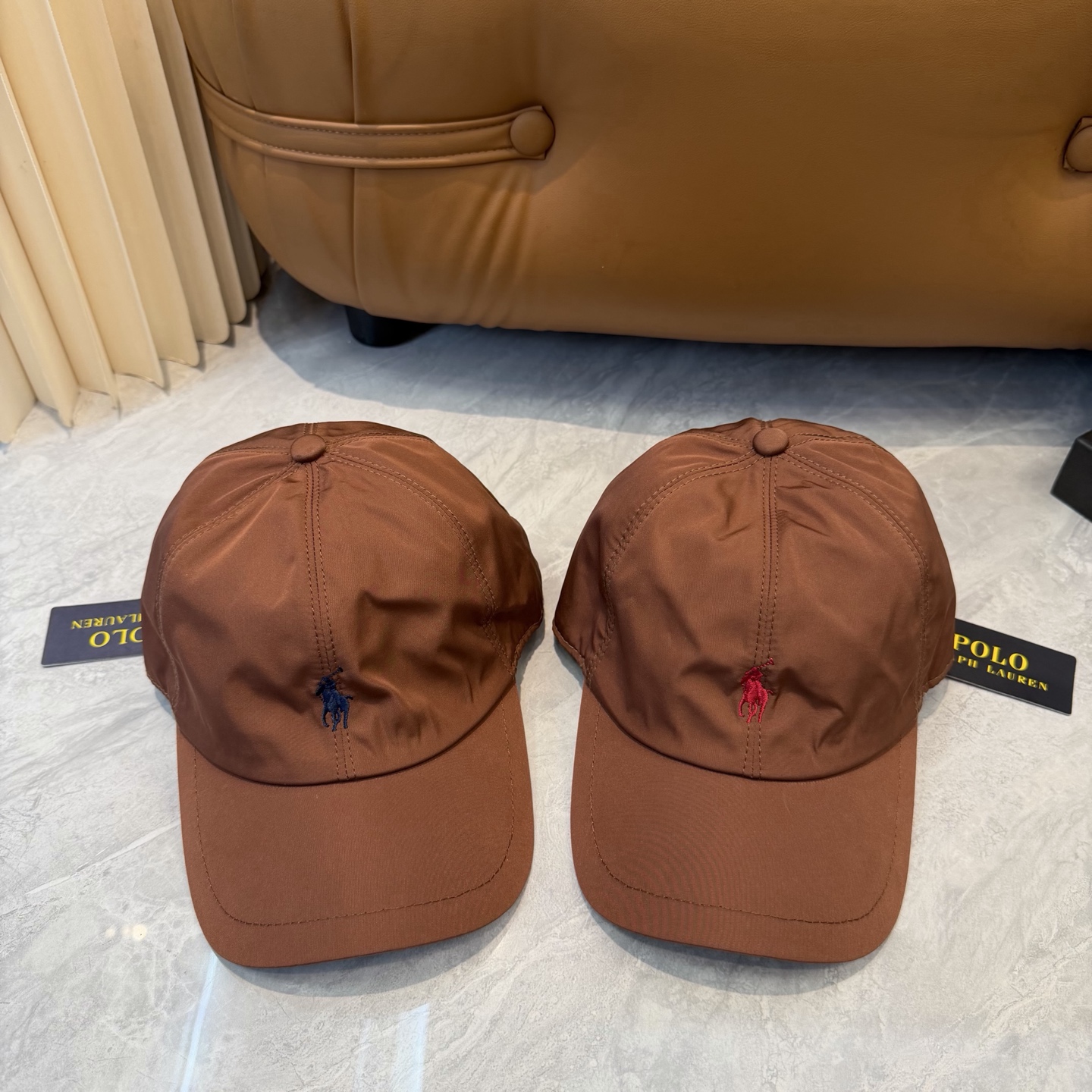 Ralph Lauren 刺绣棒球帽 太阳帽 4D刺绣 釆用意大利进囗帆布 精工细做缝制而成 夏日休闲旅游