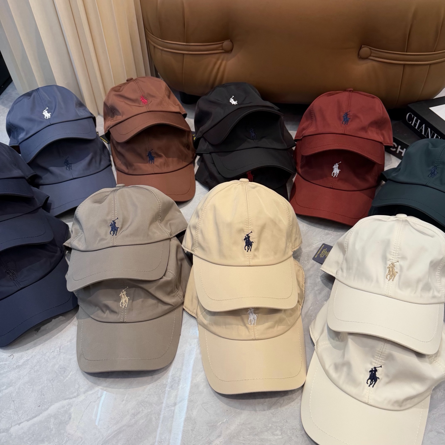 【保罗 POLO】新款春夏经典刺绣棒球帽，太阳帽，4D刺绣，釆用意大利进囗帆布，精工细做缝制而成！夏日休