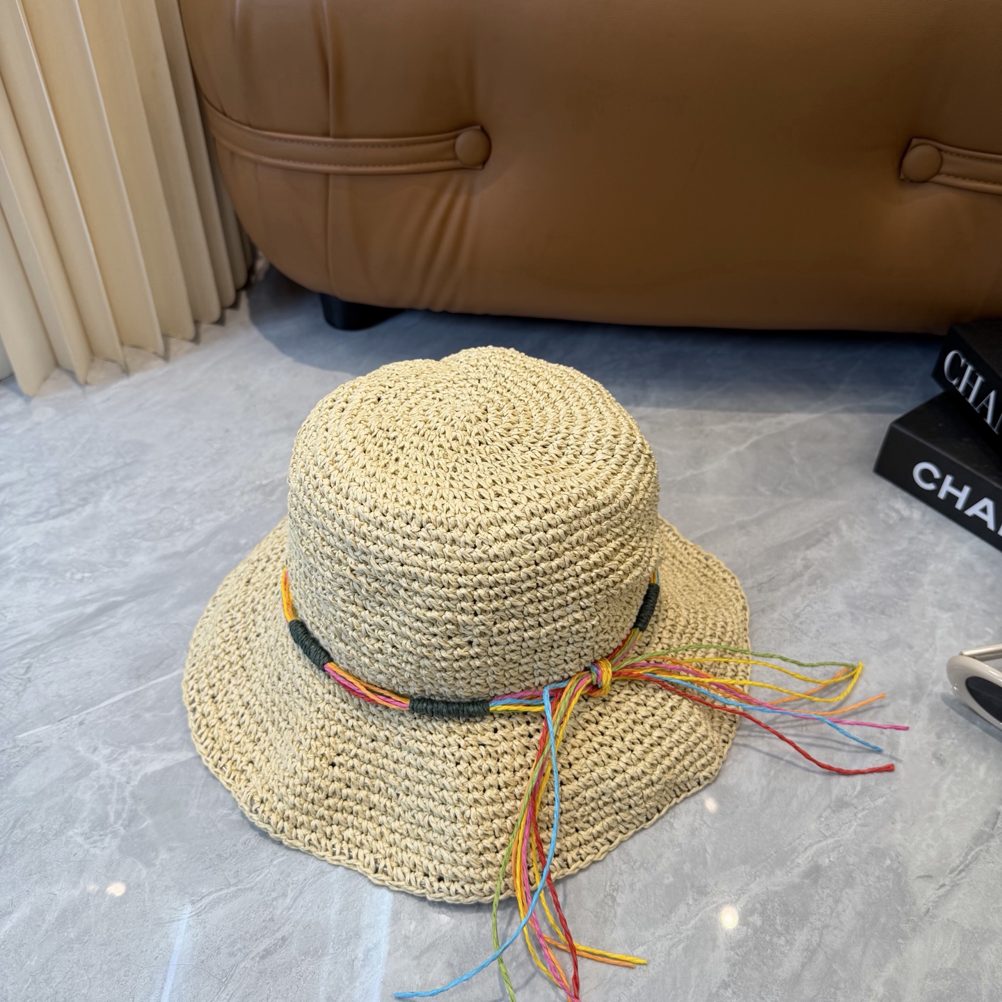 Miu Miu 缪缪miumiu新款织带草帽，高级定制，名媛风，细节待上，夏季防晒防紫外线，出行 ，百搭