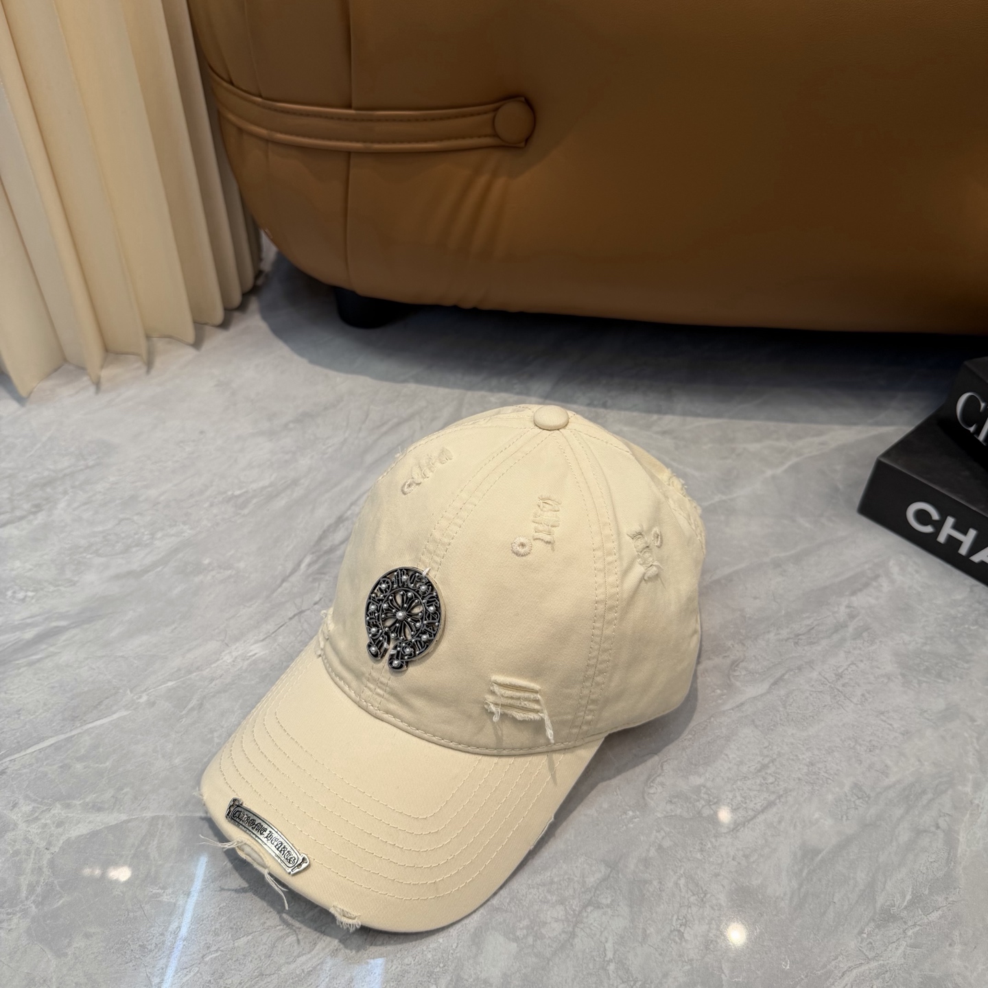 克罗心 🆕🆕新款棒球帽，个性时尚经典十字架标志，休闲带点酷酷的感觉，中性款男女同款！超好搭！头围:56-