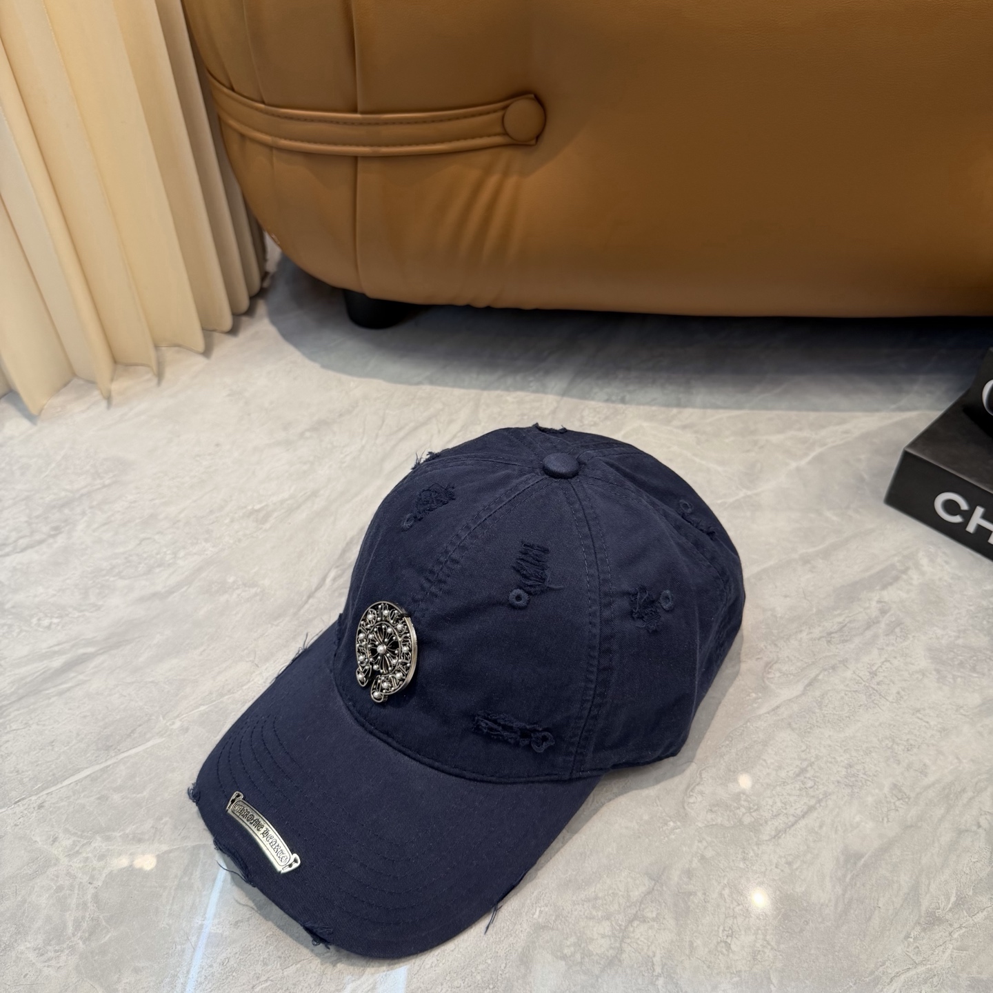 克罗心 🆕🆕新款棒球帽，个性时尚经典十字架标志，休闲带点酷酷的感觉，中性款男女同款！超好搭！头围:56-