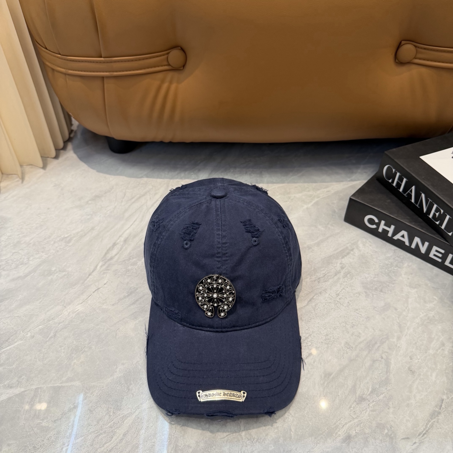 克罗心 🆕🆕新款棒球帽，个性时尚经典十字架标志，休闲带点酷酷的感觉，中性款男女同款！超好搭！头围:56-