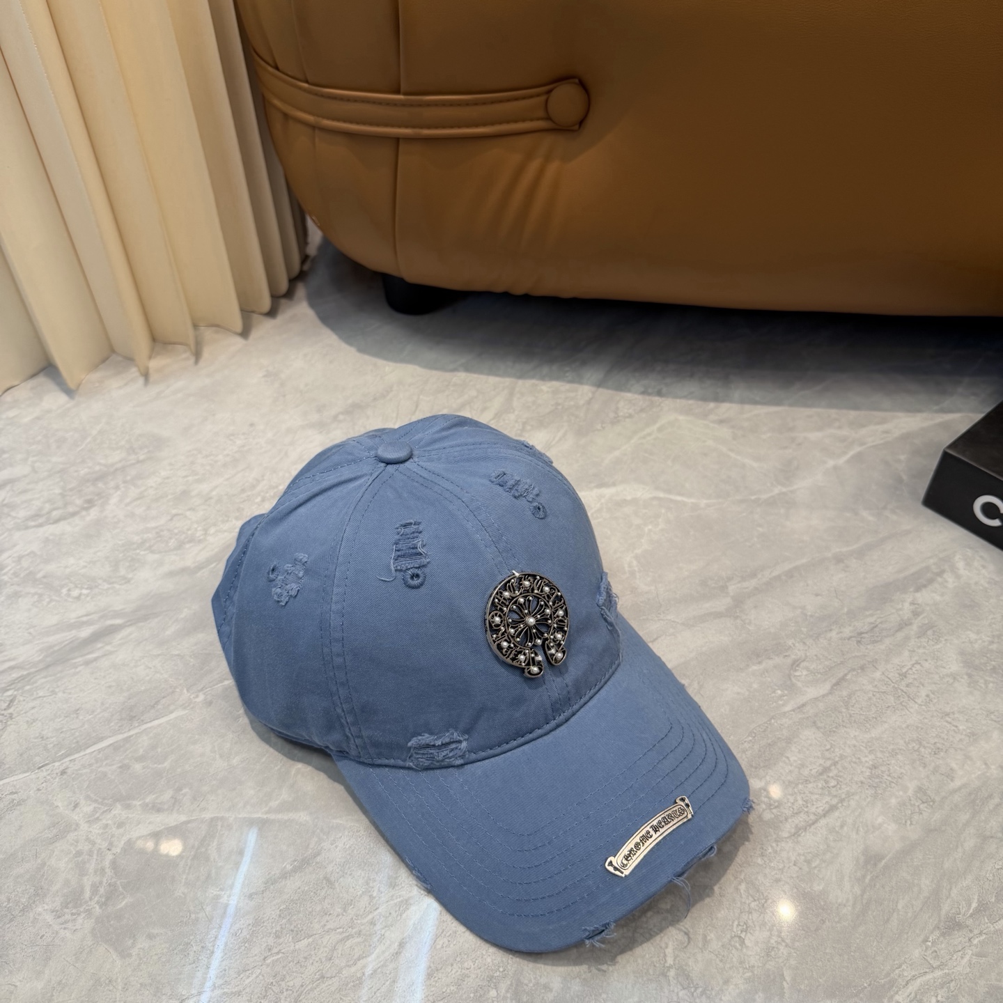 克罗心 🆕🆕新款棒球帽，个性时尚经典十字架标志，休闲带点酷酷的感觉，中性款男女同款！超好搭！头围:56-