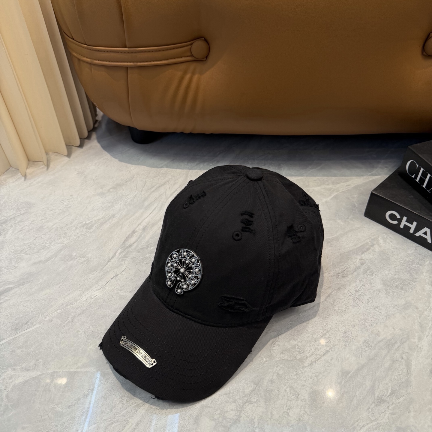 克罗心 🆕🆕新款棒球帽，个性时尚经典十字架标志，休闲带点酷酷的感觉，中性款男女同款！超好搭！头围:56-