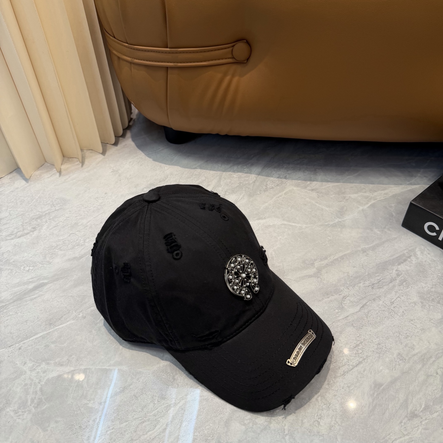 克罗心 🆕🆕新款棒球帽，个性时尚经典十字架标志，休闲带点酷酷的感觉，中性款男女同款！超好搭！头围:56-