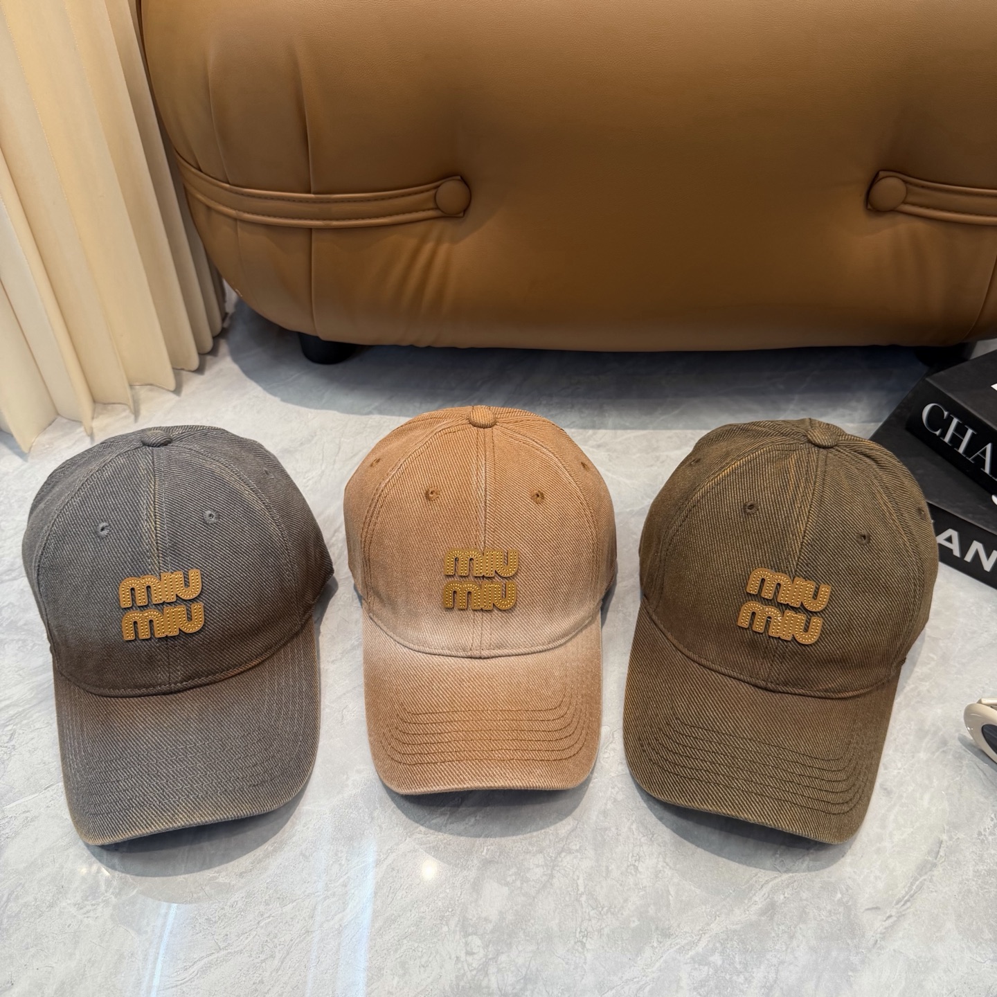 miumiu缪缪 新款洗水简约棒球帽当下爆热的色系-街头感十足！潮流百搭，小红书种草，毒药Get上你们的