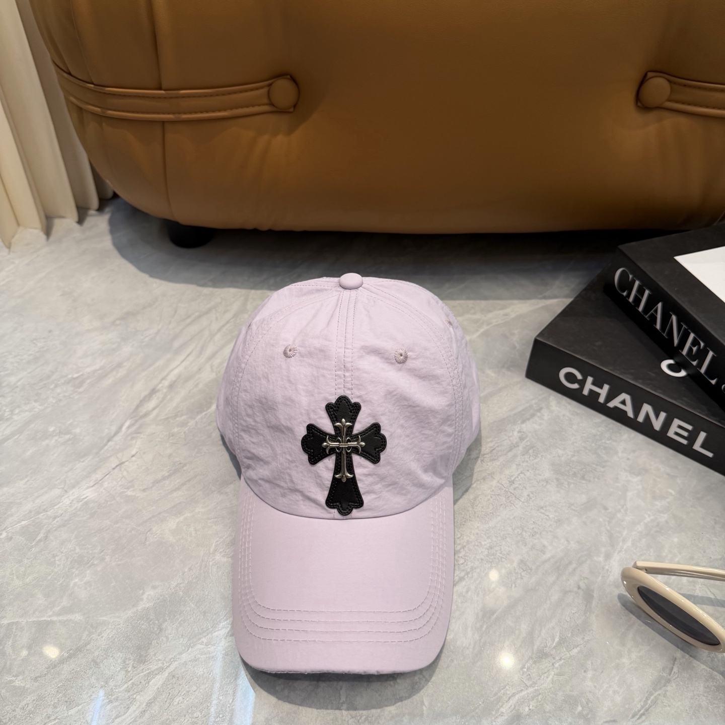 克罗心 🆕🆕新款速干棒球帽，个性时尚经典十字架标志，休闲带点酷酷的感觉，中性款男女同款！超好搭！头围:5