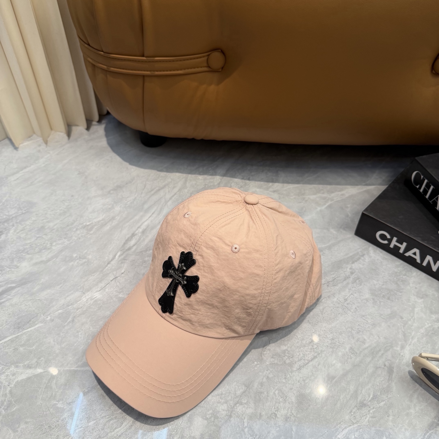 克罗心 🆕🆕新款速干棒球帽，个性时尚经典十字架标志，休闲带点酷酷的感觉，中性款男女同款！超好搭！头围:5