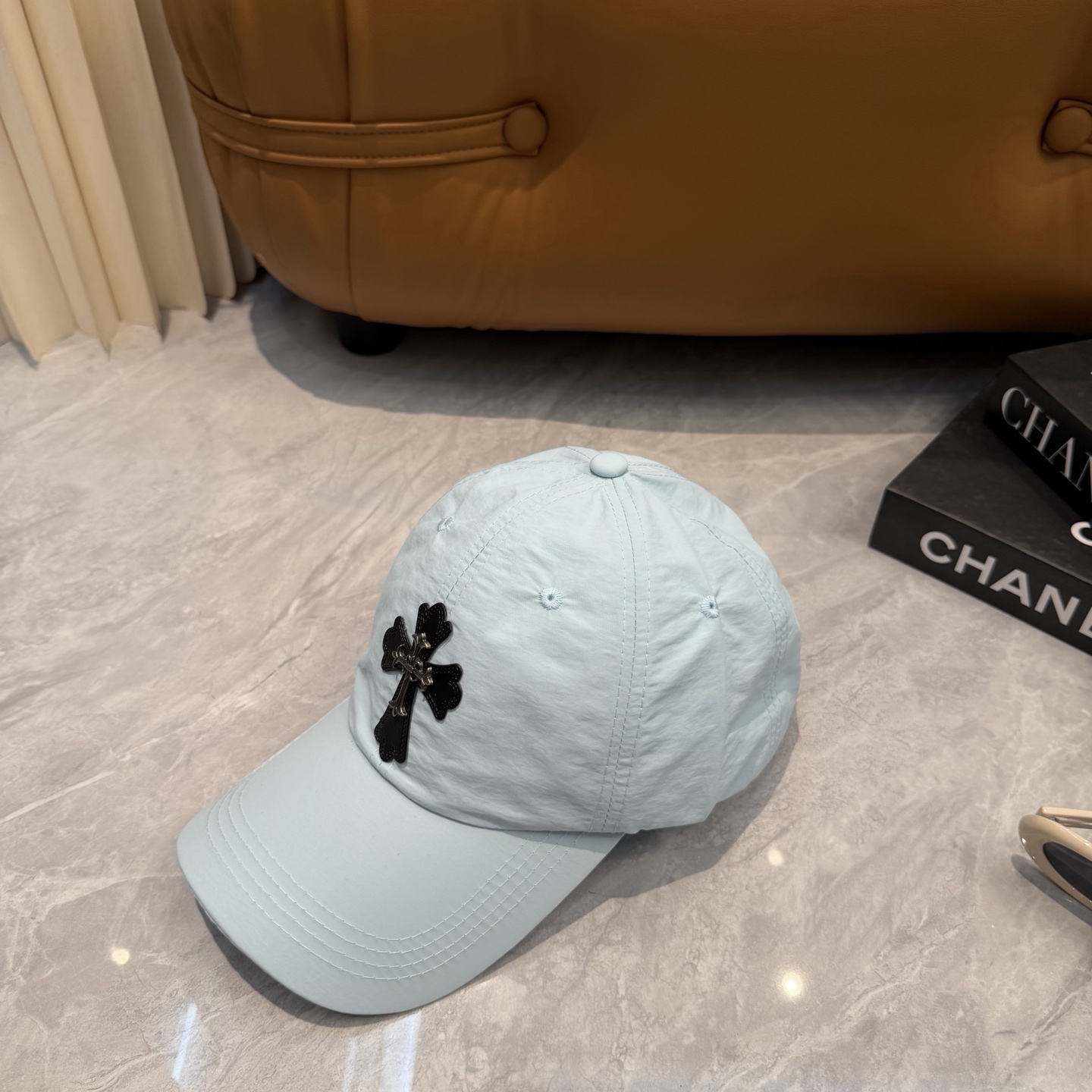 克罗心 🆕🆕新款速干棒球帽，个性时尚经典十字架标志，休闲带点酷酷的感觉，中性款男女同款！超好搭！头围:5
