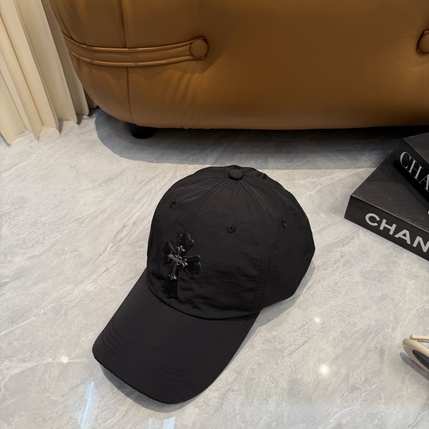克罗心 🆕🆕新款速干棒球帽，个性时尚经典十字架标志，休闲带点酷酷的感觉，中性款男女同款！超好搭！头围:5
