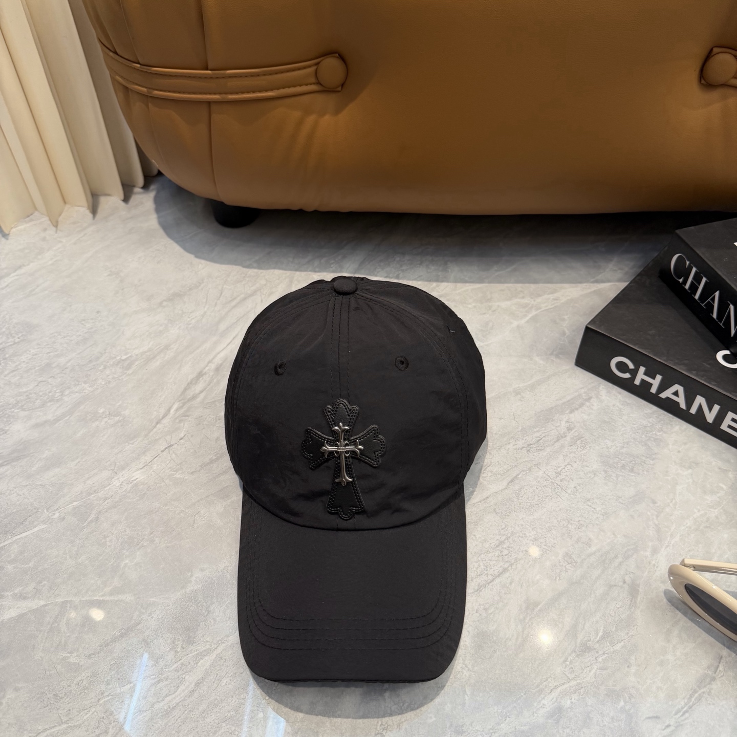 克罗心 🆕🆕新款速干棒球帽，个性时尚经典十字架标志，休闲带点酷酷的感觉，中性款男女同款！超好搭！头围:5
