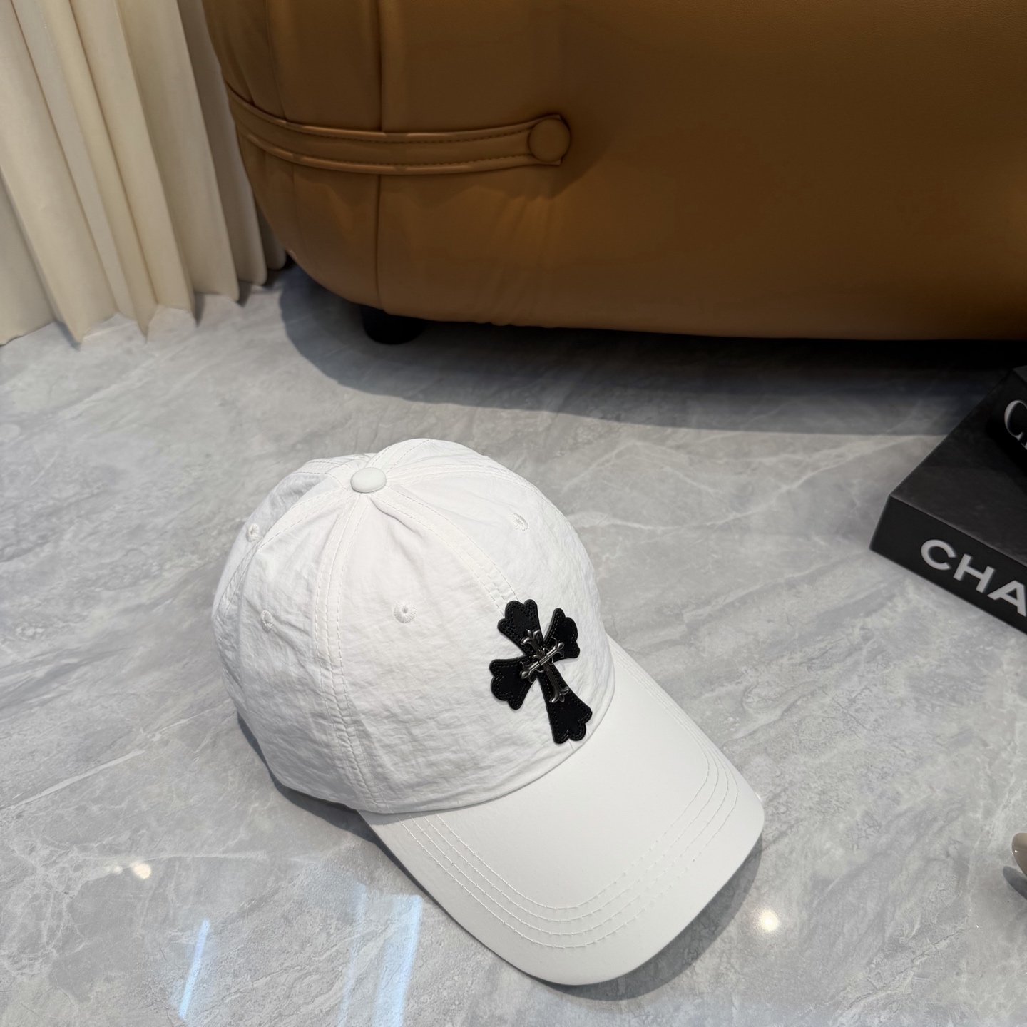 克罗心 🆕🆕新款速干棒球帽，个性时尚经典十字架标志，休闲带点酷酷的感觉，中性款男女同款！超好搭！头围:5