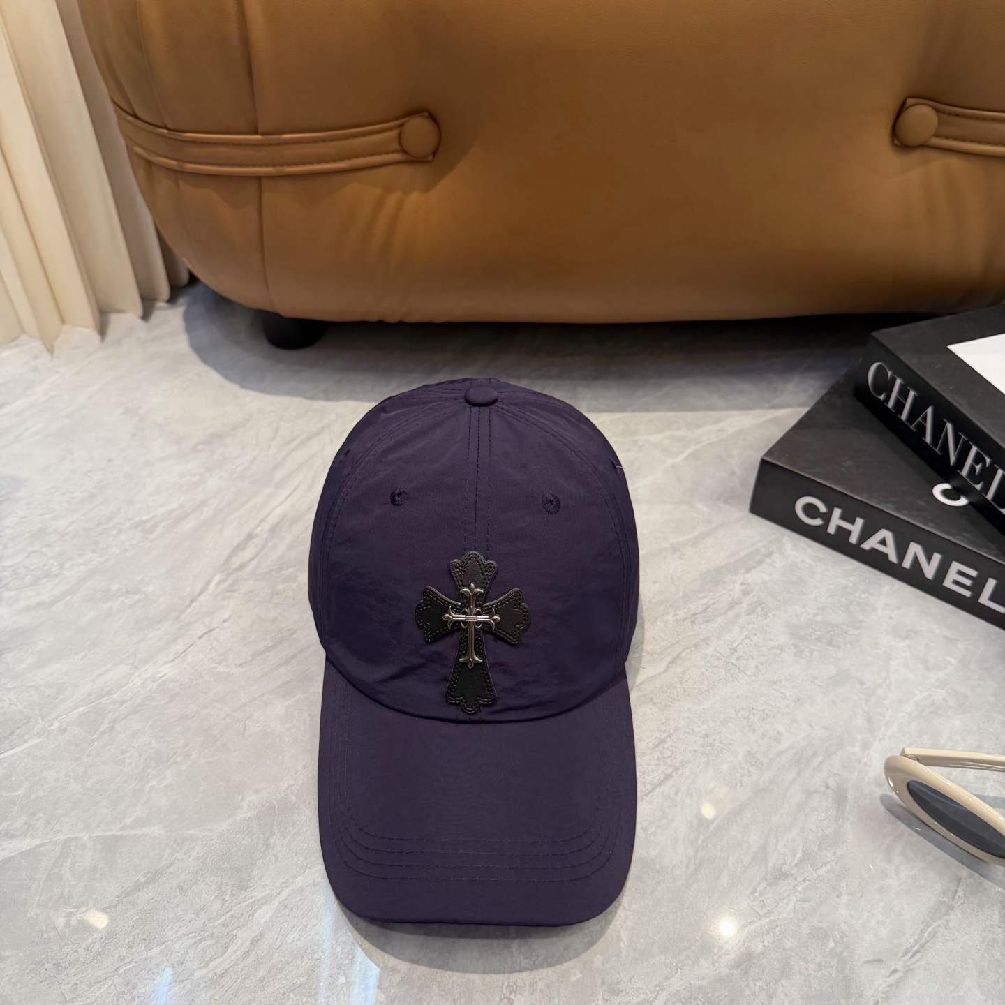 克罗心 🆕🆕新款速干棒球帽，个性时尚经典十字架标志，休闲带点酷酷的感觉，中性款男女同款！超好搭！头围:5