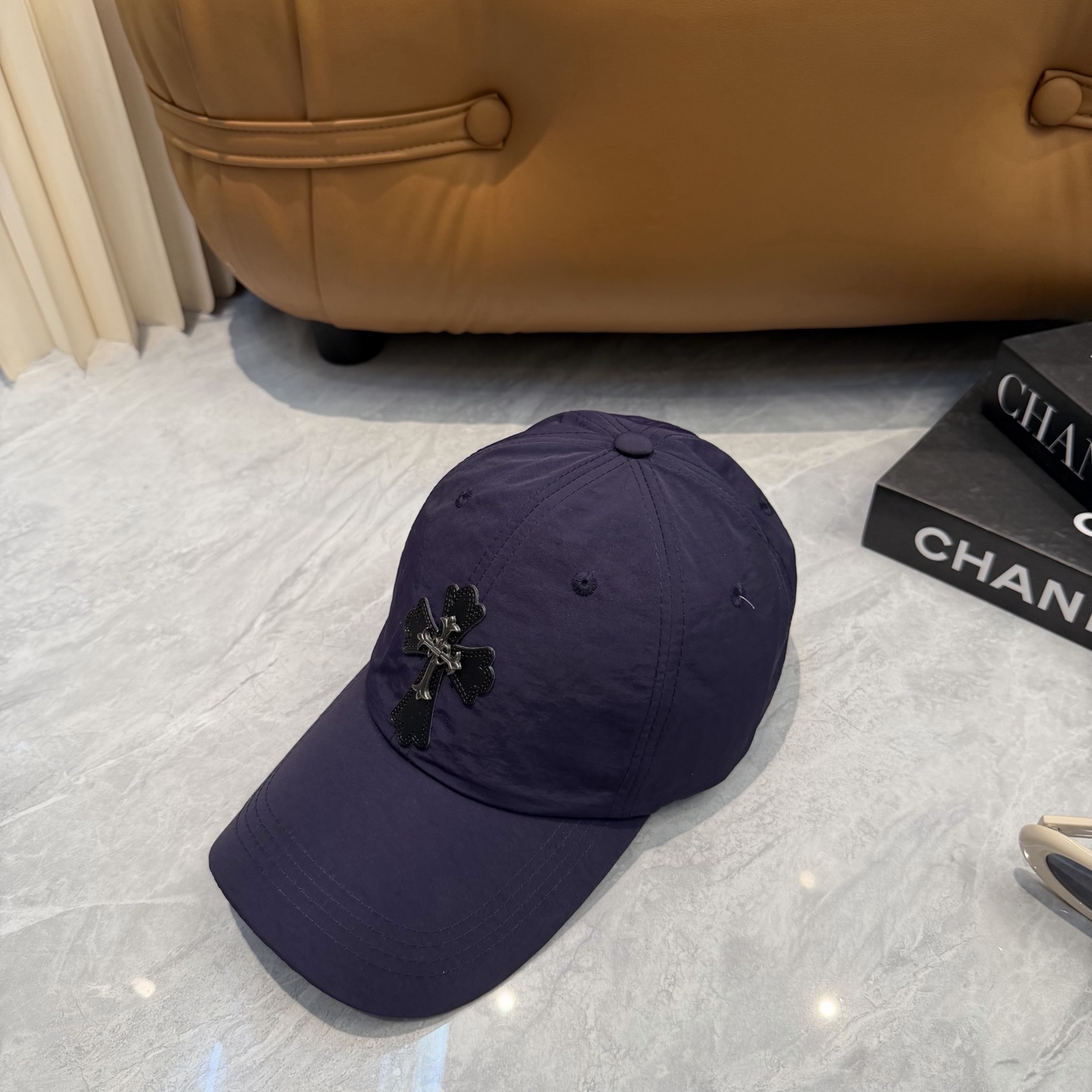 克罗心 🆕🆕新款速干棒球帽，个性时尚经典十字架标志，休闲带点酷酷的感觉，中性款男女同款！超好搭！头围:5