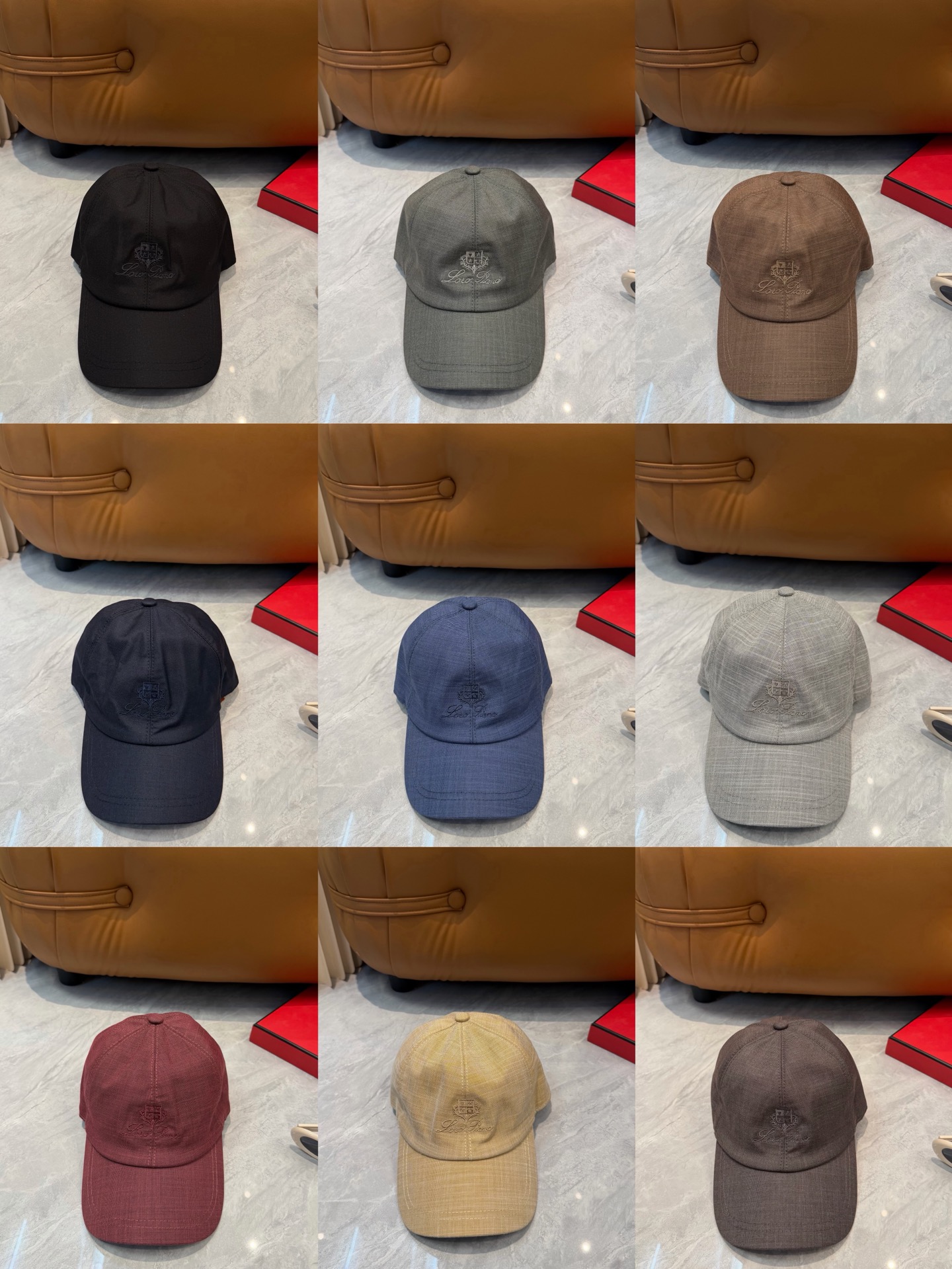 LP 诺悠翩雅亚麻棒球帽🧢爆。的亚麻老钱风棒球帽到啦！方脸圆脸，男女都可以完美驾驭！修饰脸型、显脸小绝绝