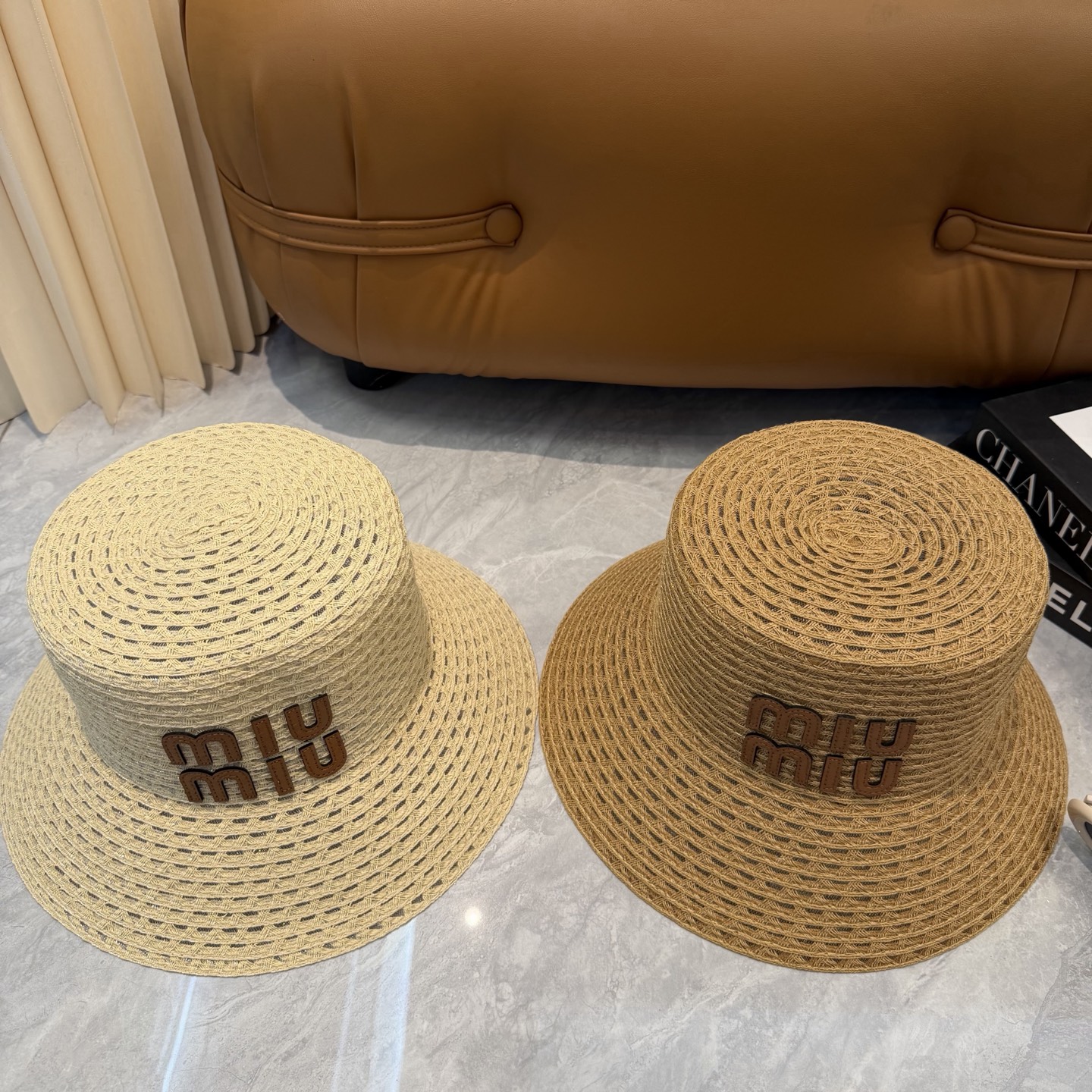 缪缪miumiu新款缕空草帽，高级定制，名媛风，细节待上，夏季防晒防紫外线，出行必备，百搭好看👉